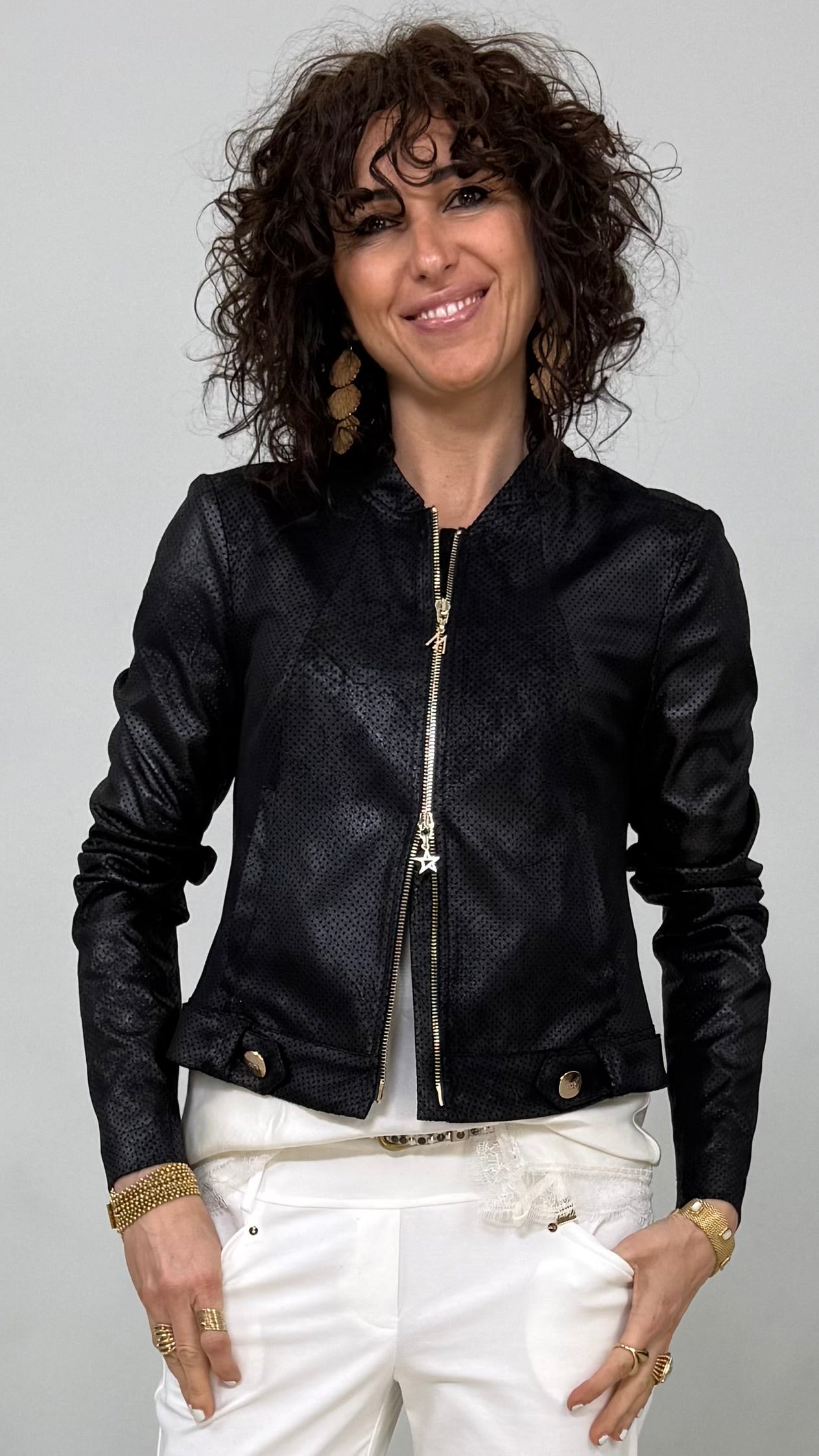 GIACCHINO IN DAINETTO ELASTICO TRAFORATO