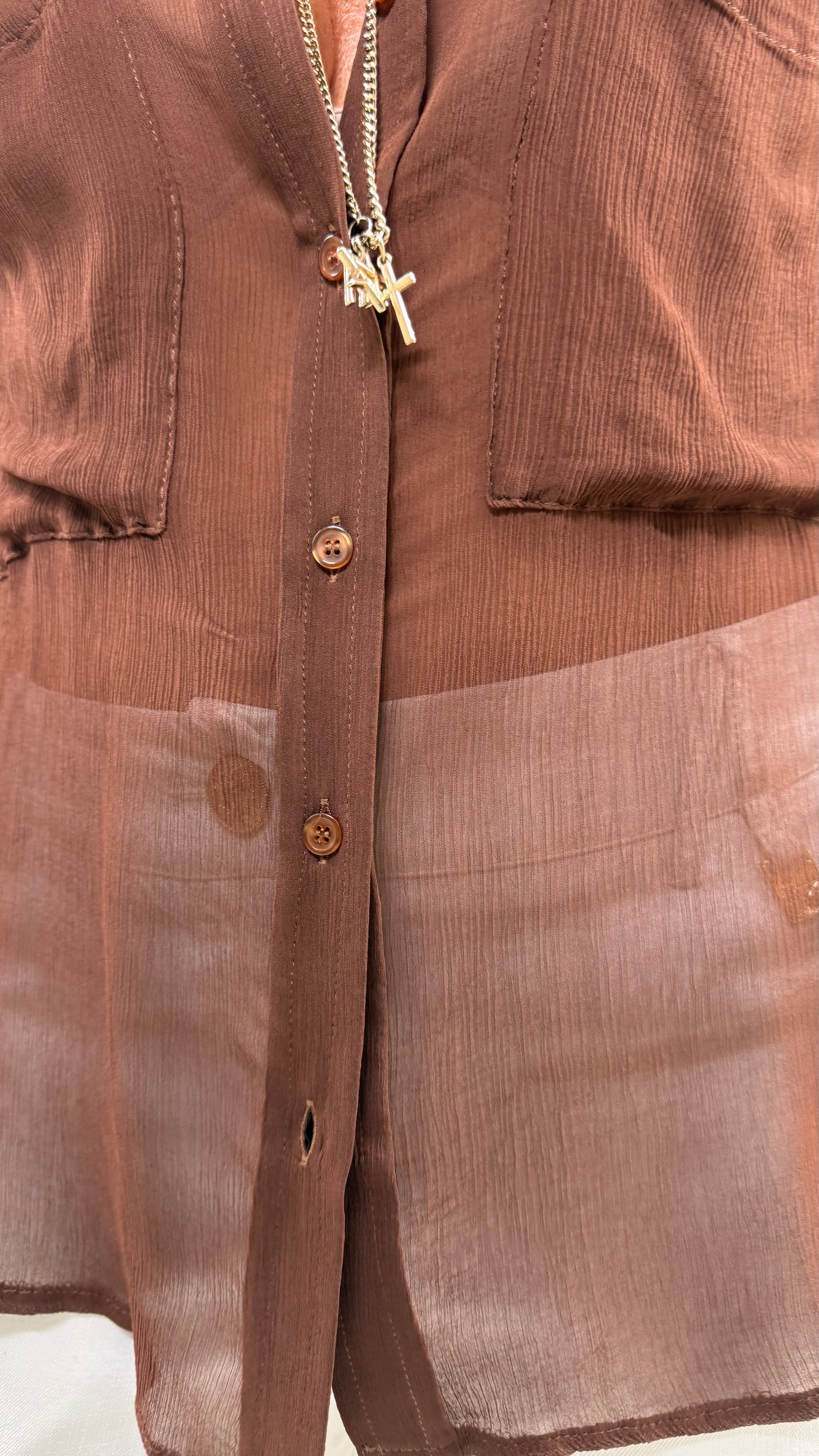 CAMICIA LINEA A UOMO IN CREPONNE VISCOSA