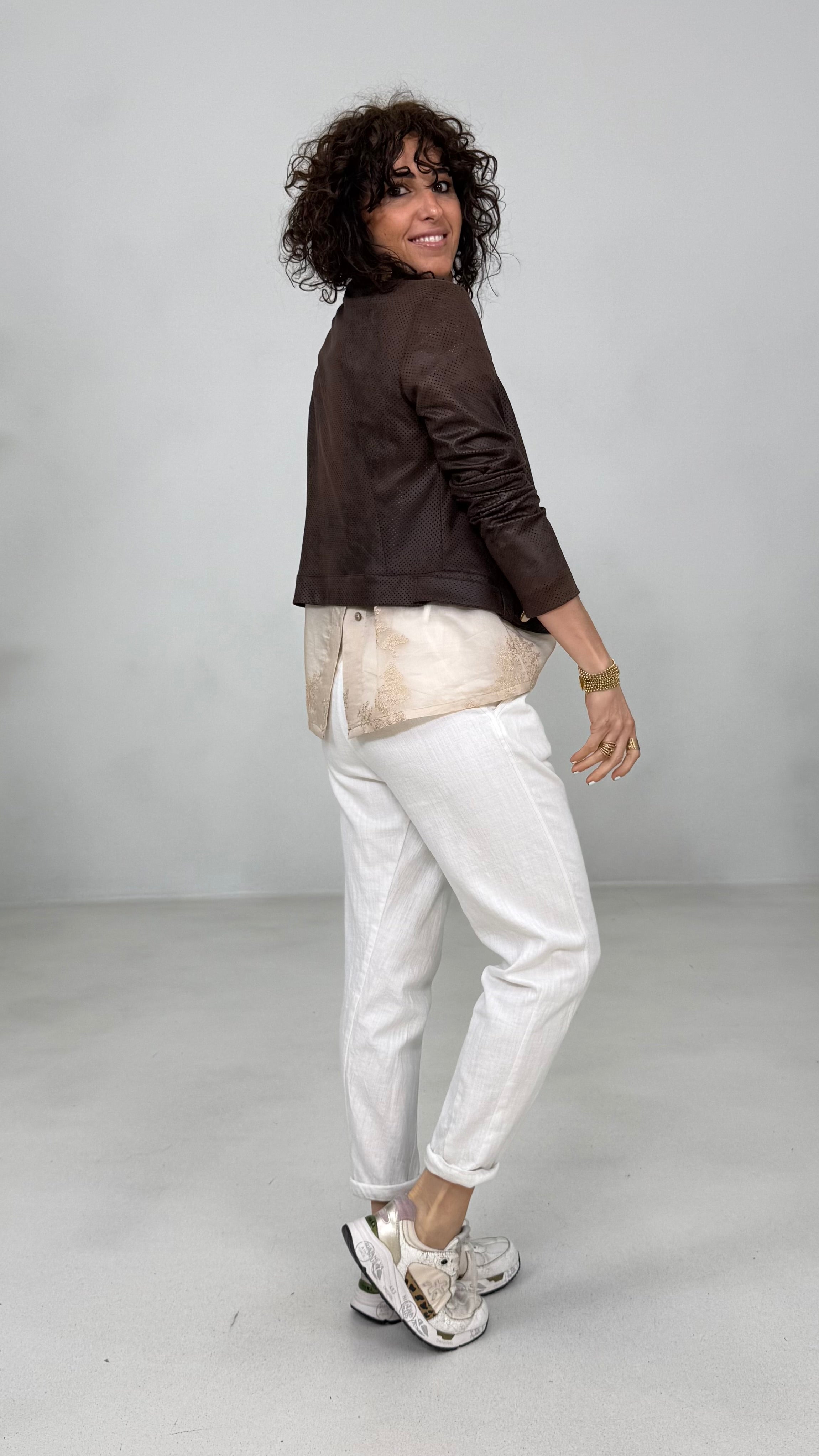 GIACCHINO IN DAINETTO ELASTICO TRAFORATO