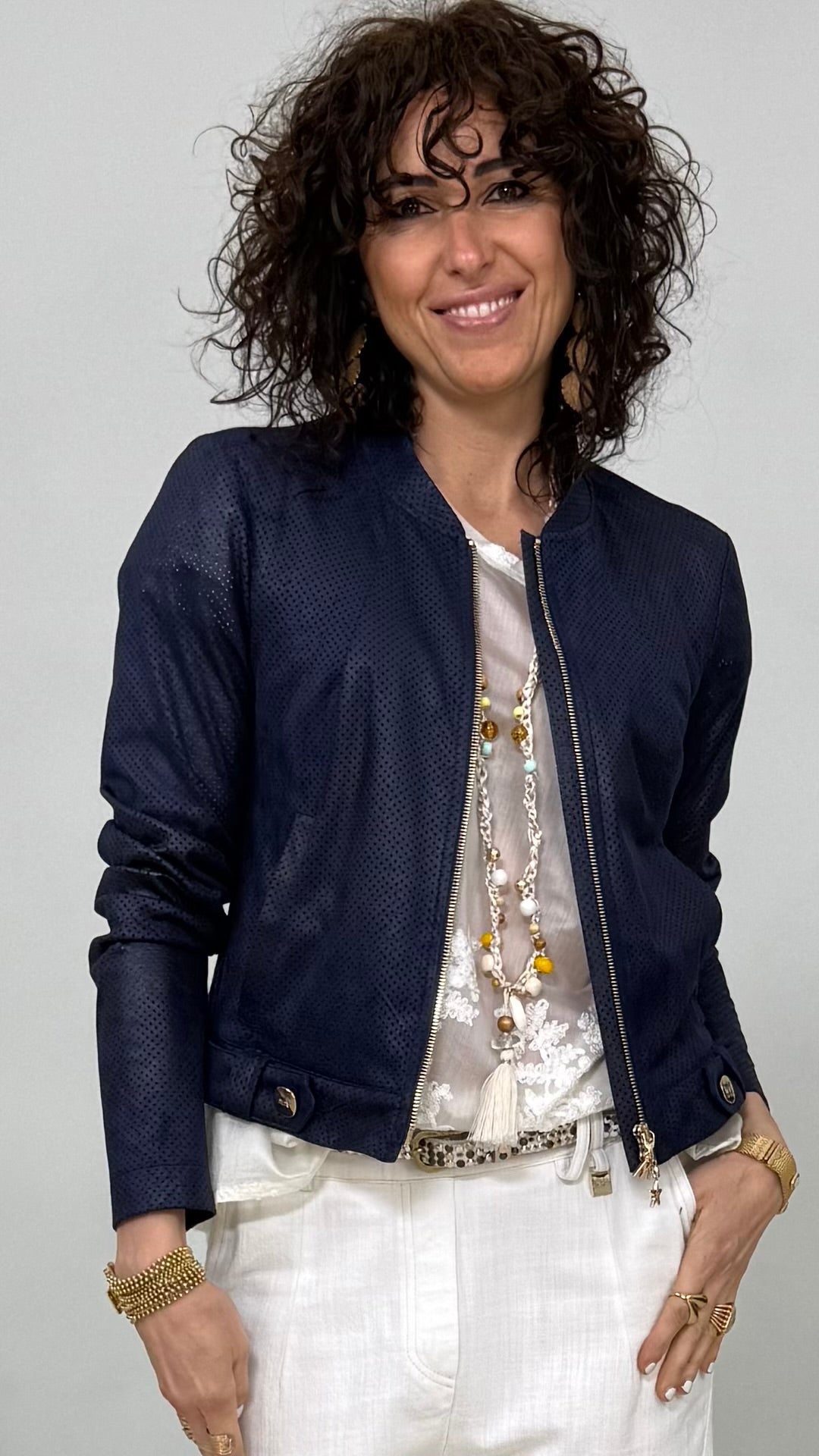 GIACCHINO IN DAINETTO ELASTICO TRAFORATO