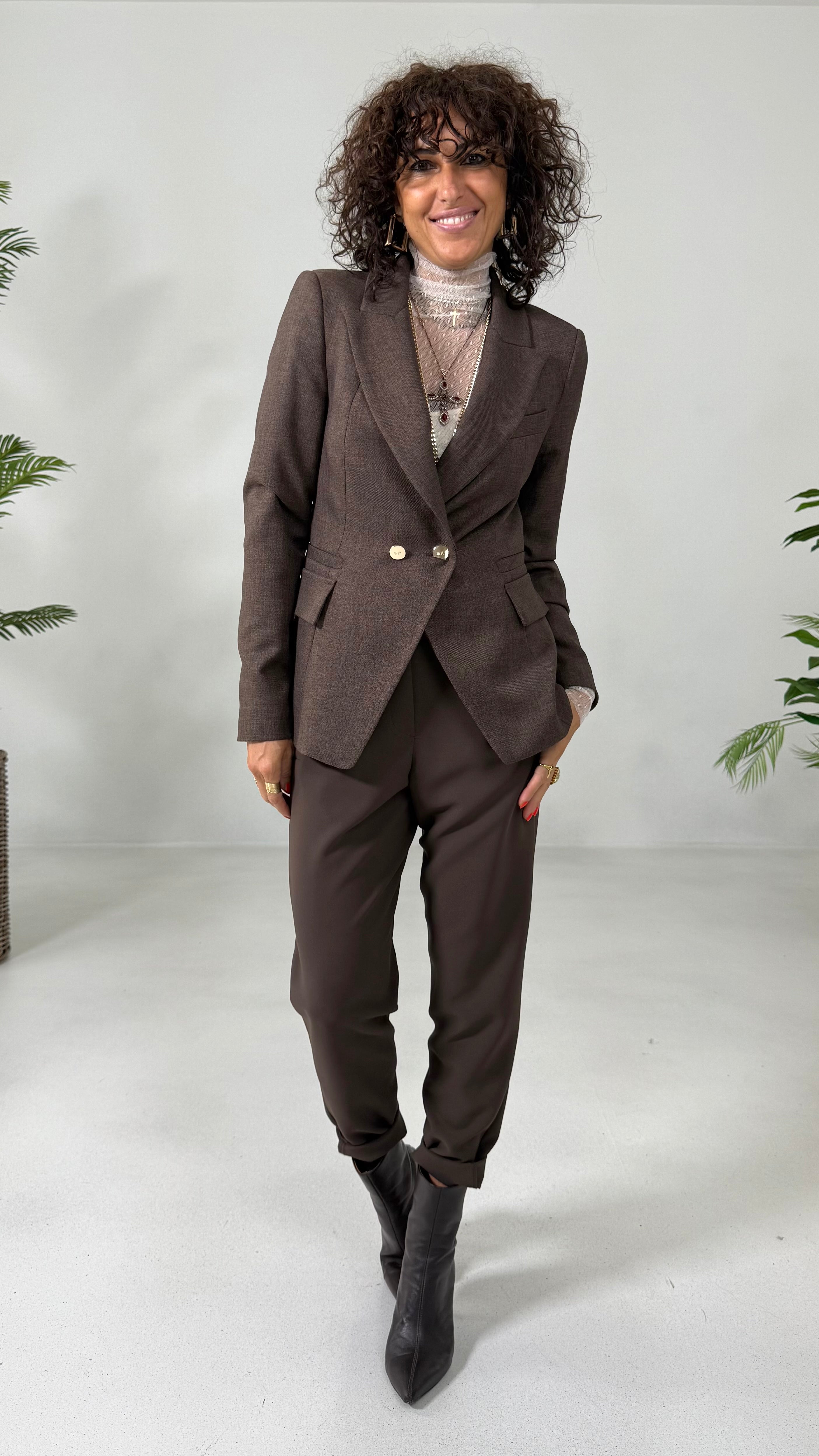 BAGGY CAVALLO BASSO IN CADY TECNICO