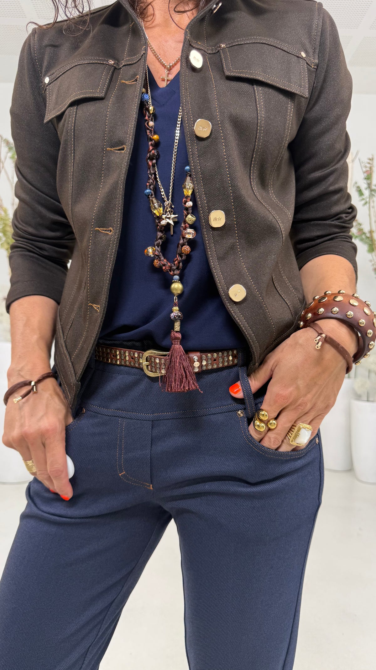 GIUBBINO JEANS PUNTO MILANO