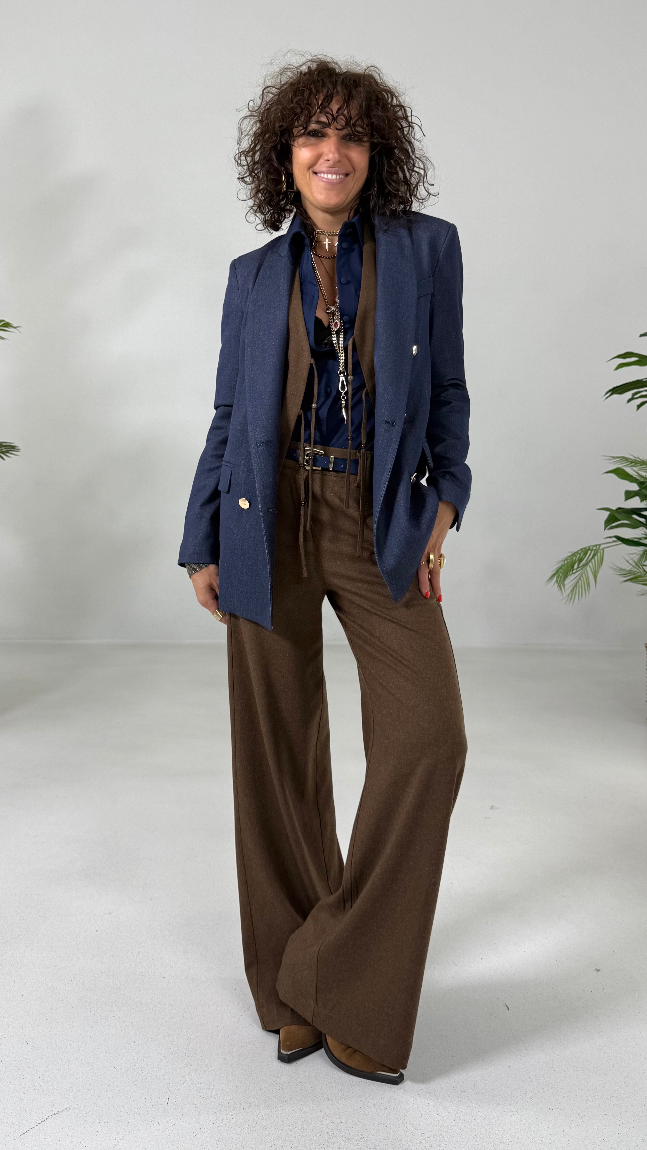 CAMICIA IN JERSEY DI COTONE MODAL