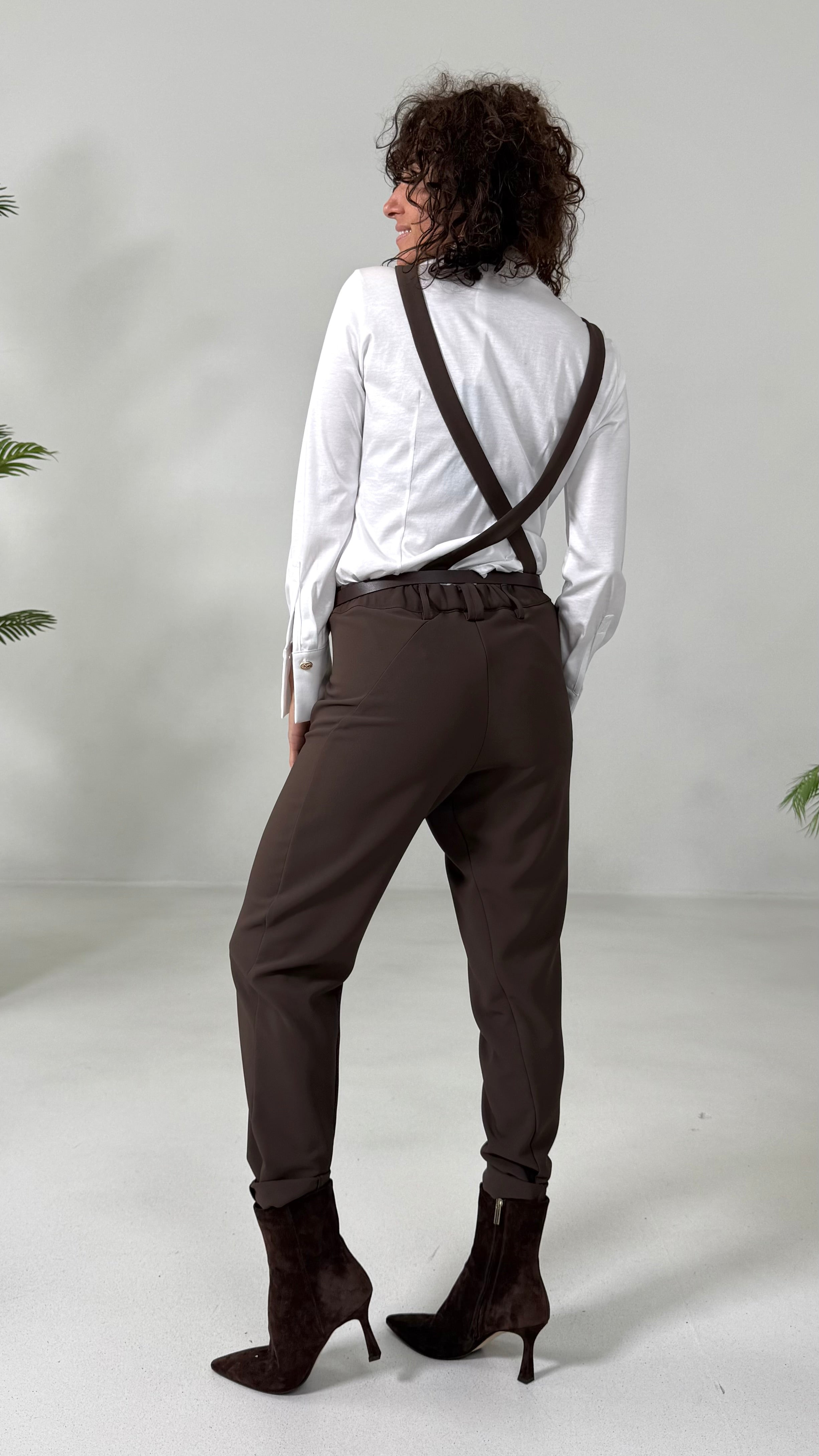 BAGGY CAVALLO BASSO IN CADY TECNICO