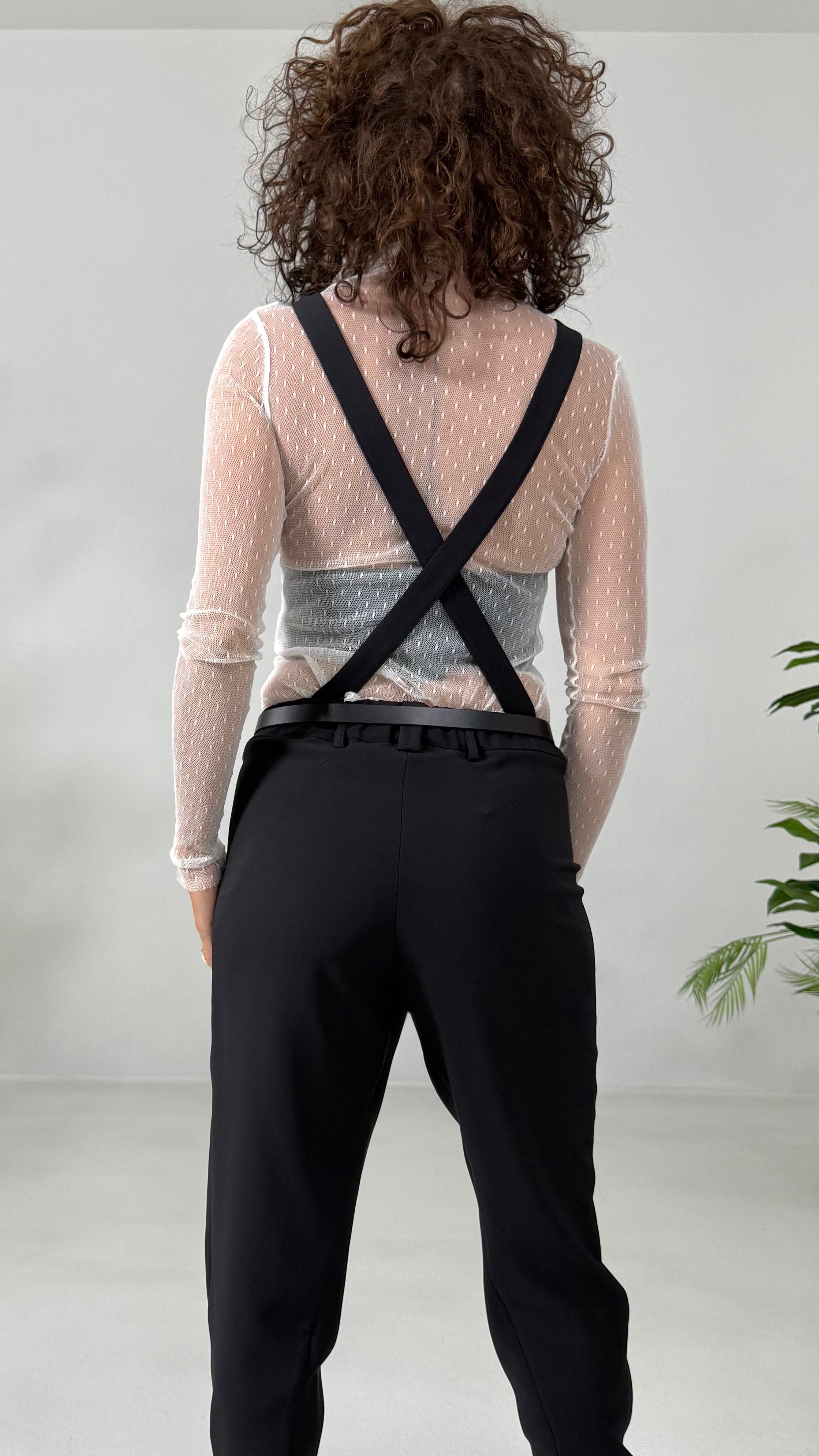 BAGGY CAVALLO BASSO IN CADY TECNICO