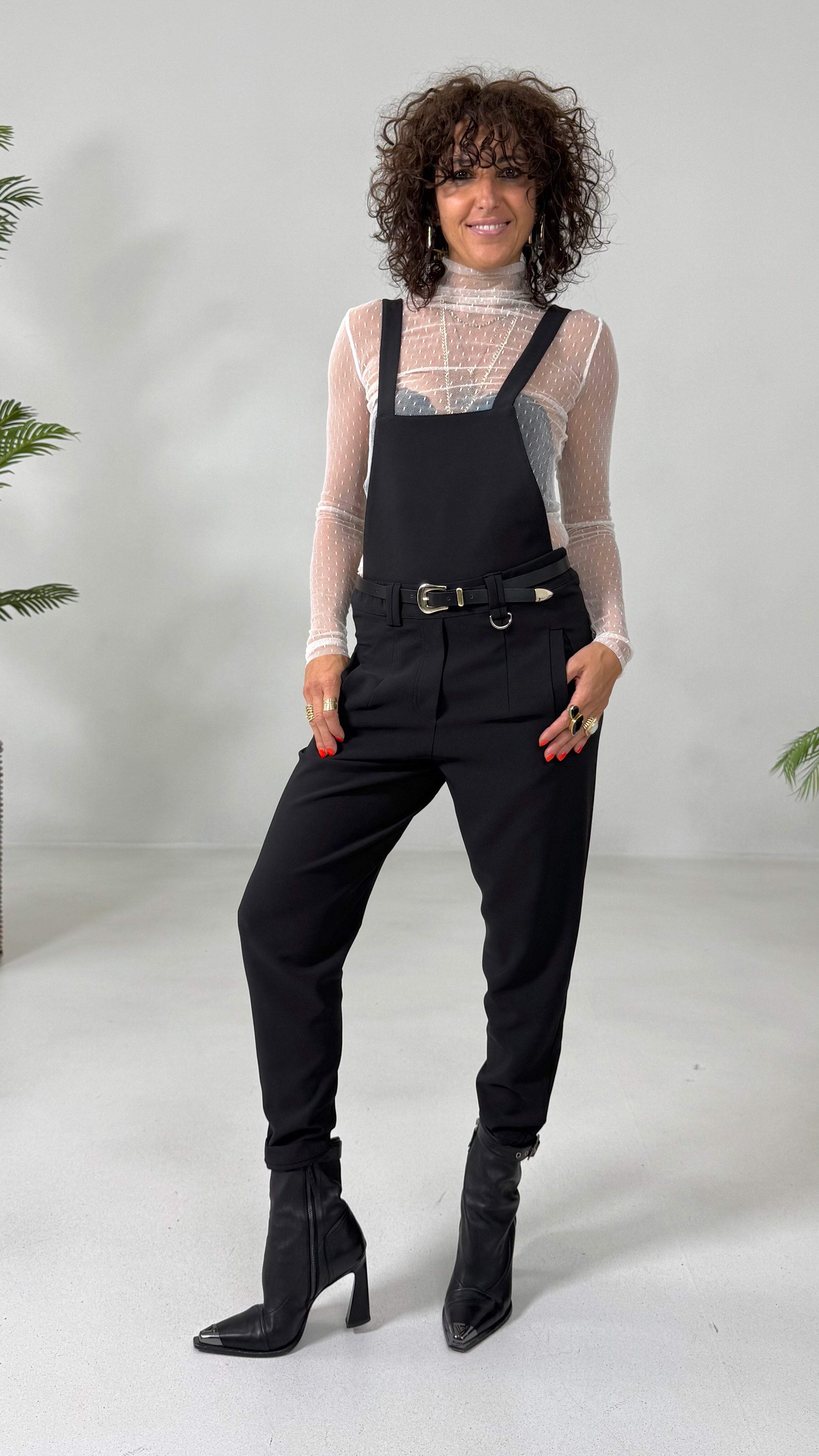 BAGGY CAVALLO BASSO IN CADY TECNICO