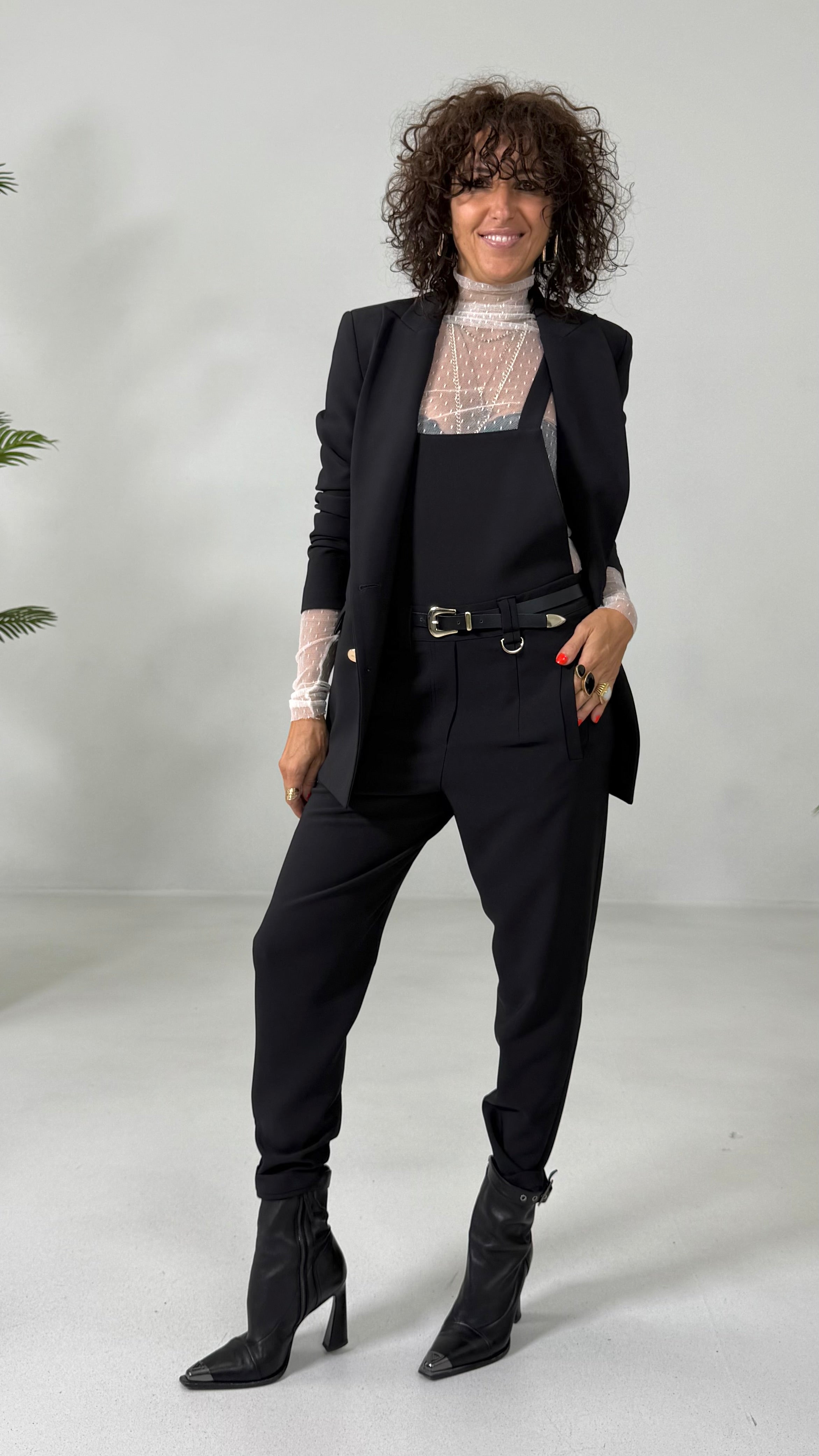 BAGGY CAVALLO BASSO IN CADY TECNICO