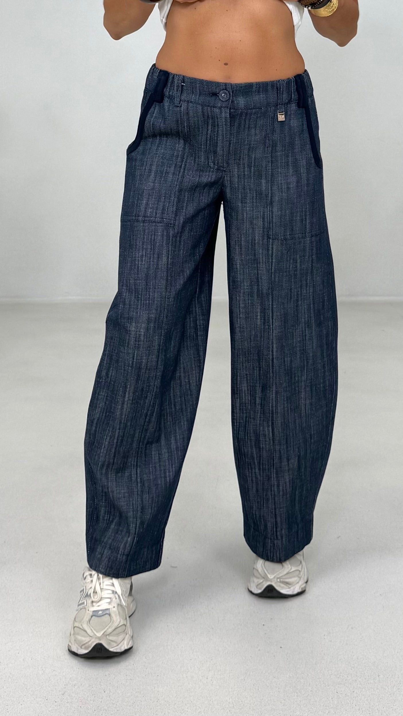 NUOVO BALLOON IN DENIM 100% COTONE