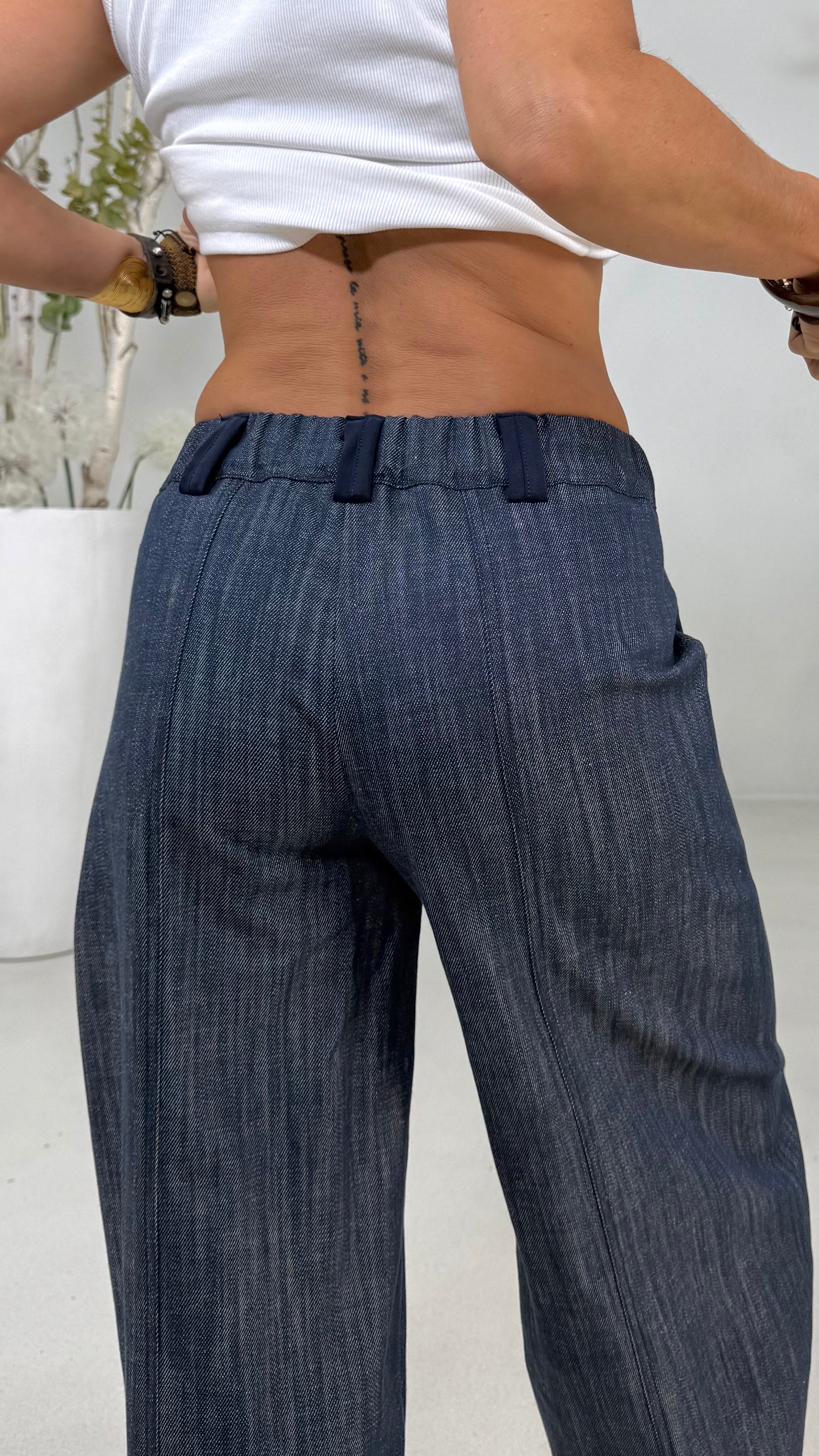 NUOVO BALLOON IN DENIM 100% COTONE