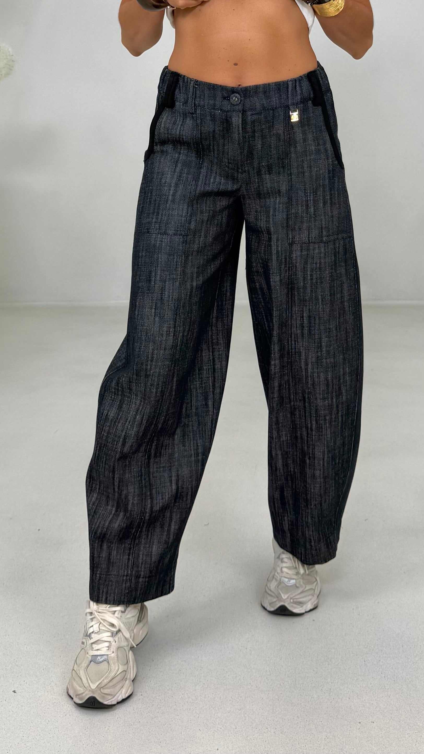 NUOVO BALLOON IN DENIM 100% COTONE