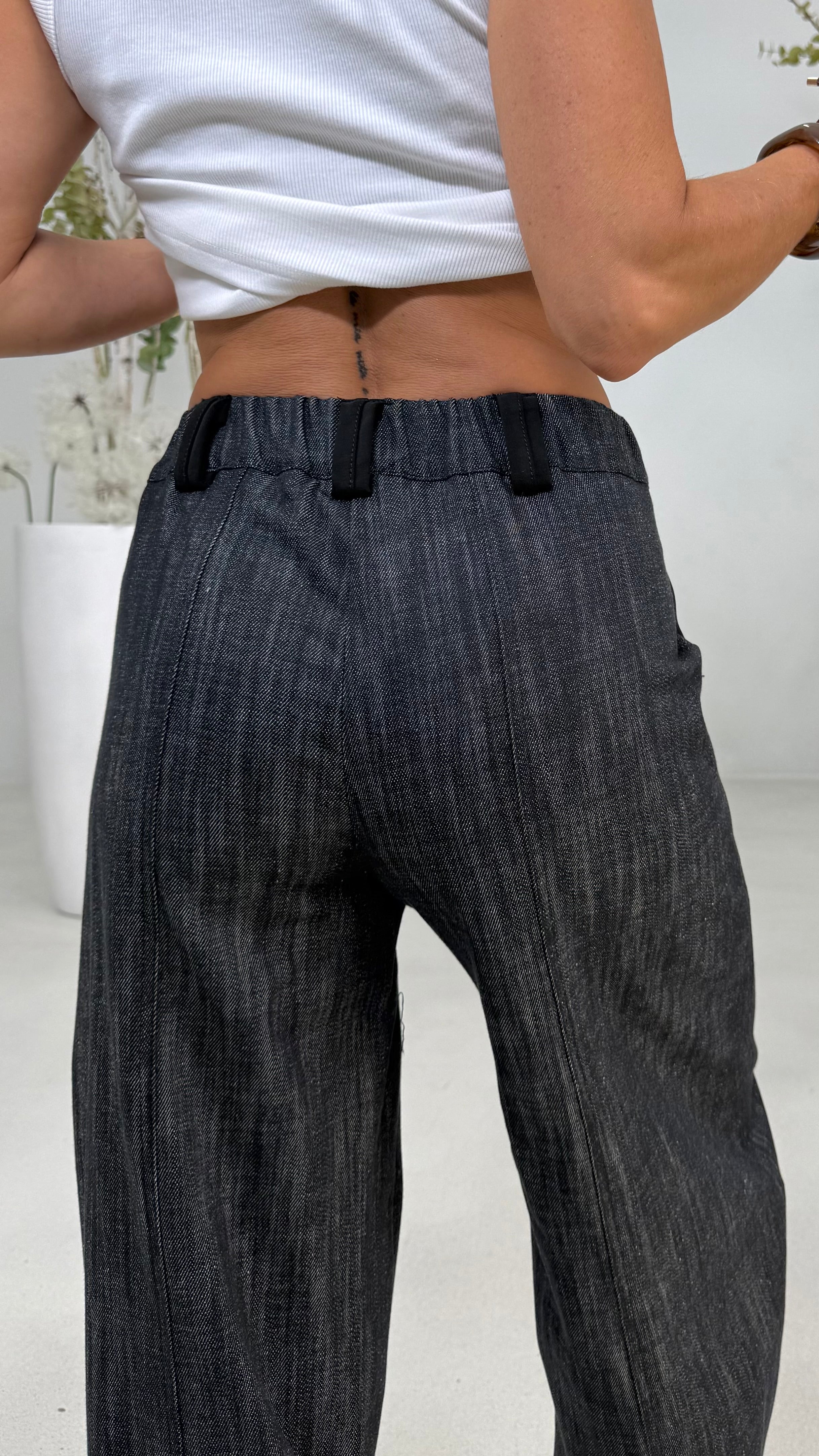 NUOVO BALLOON IN DENIM 100% COTONE