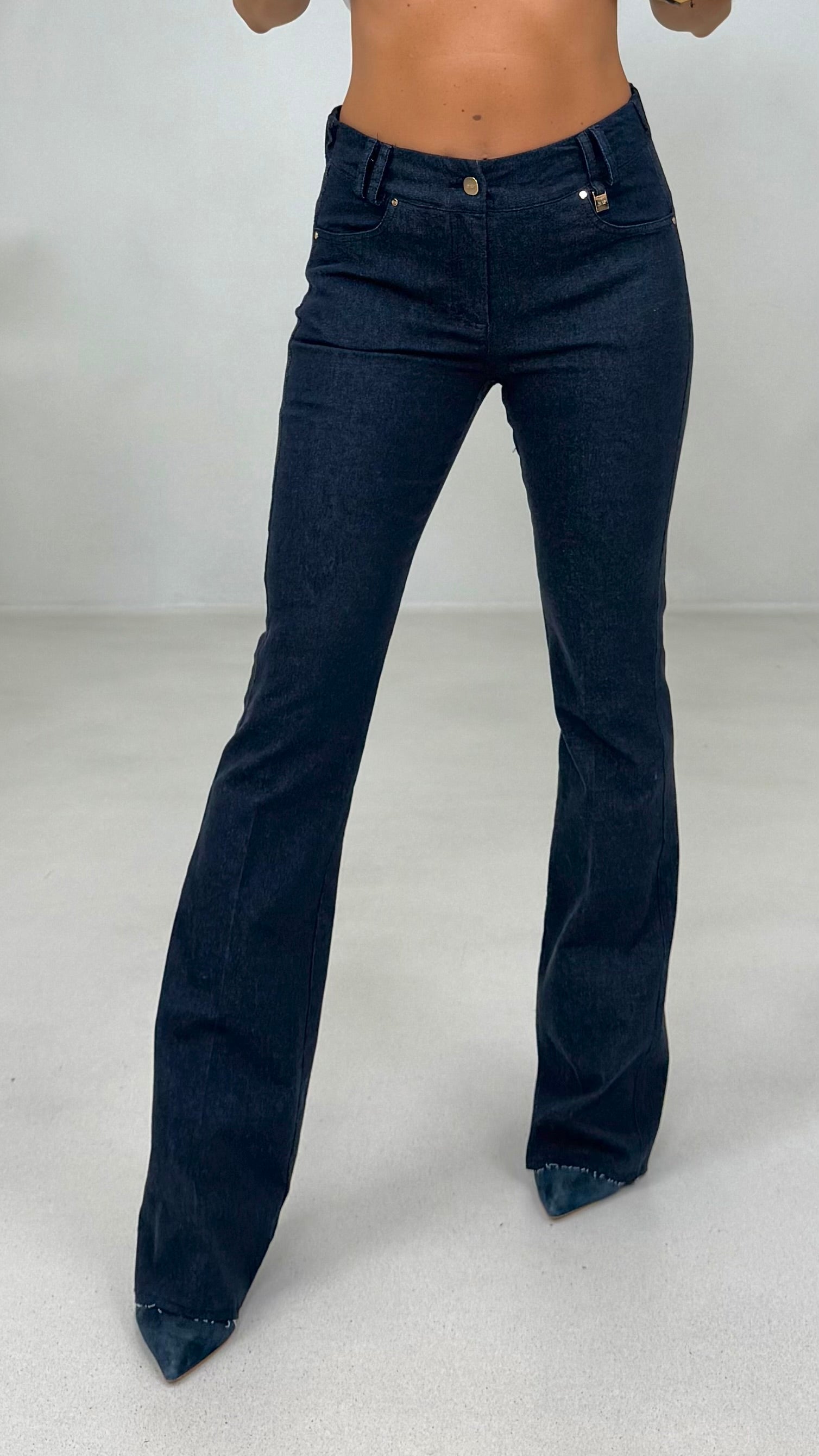 ZAMPETTA IN DENIM ELASTICIZZATO