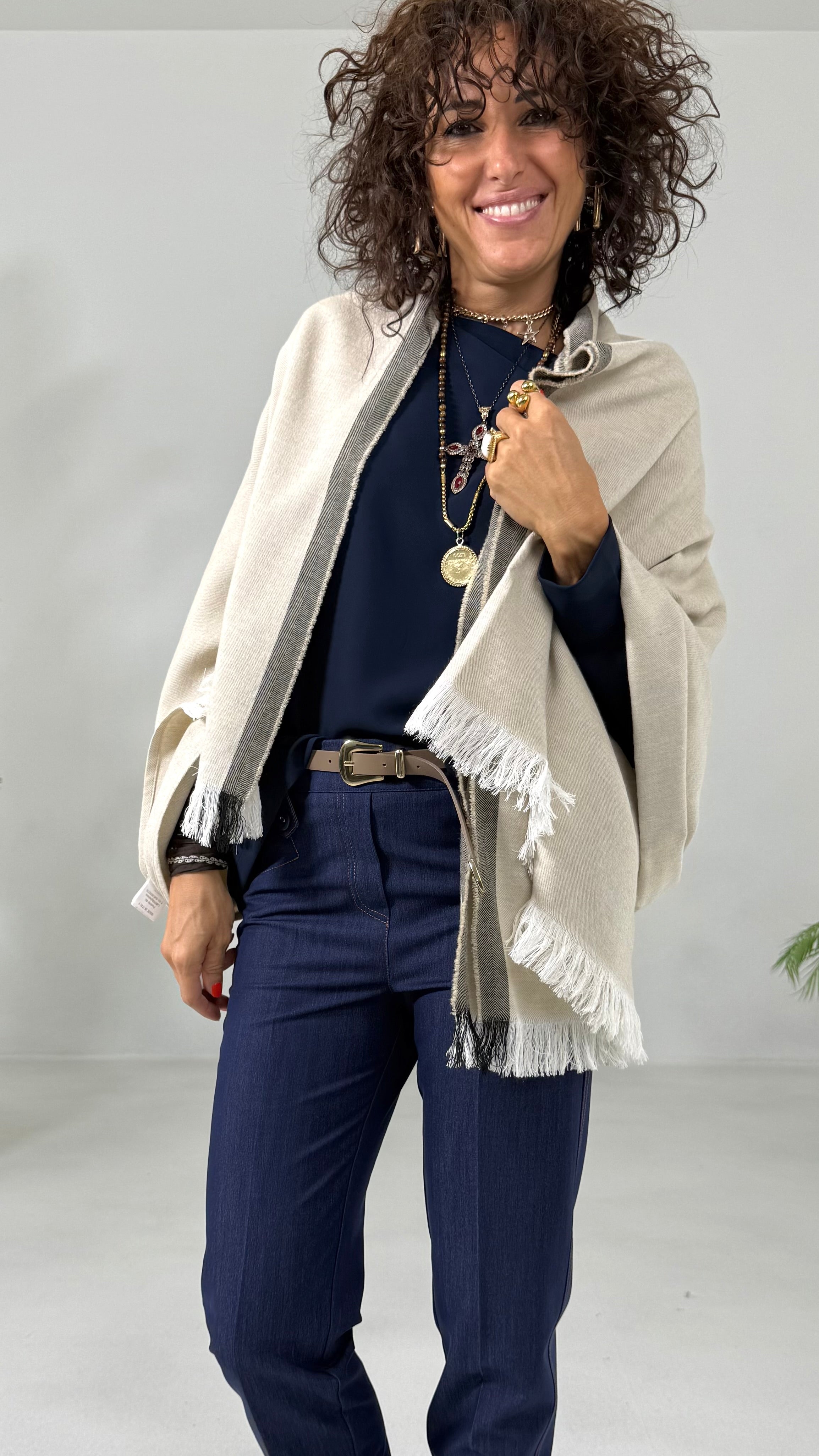 MANTELLA PONCHO COCCOLA