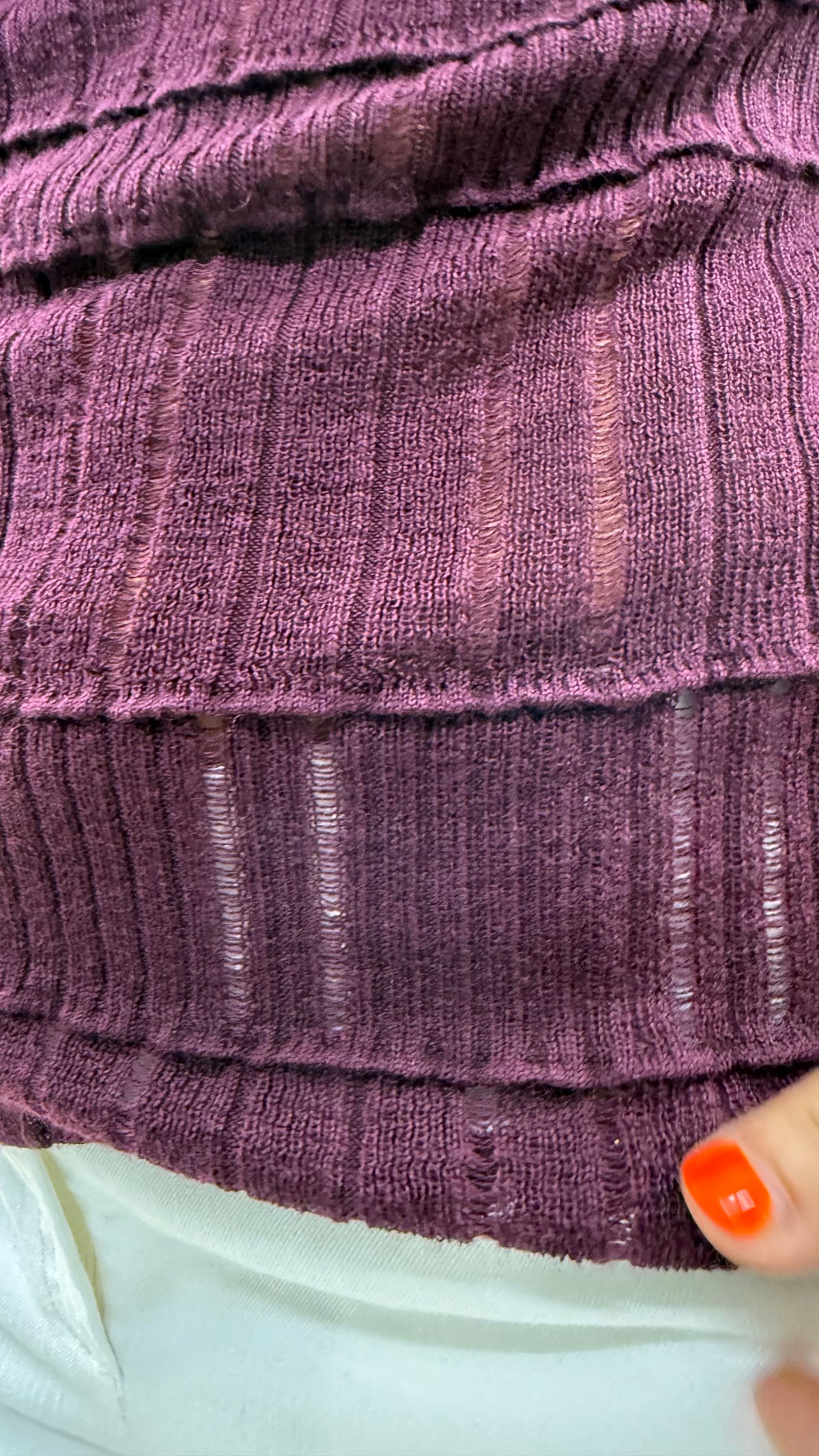MAGLIA SCOLLO A BARCHETTA IN MERINOS