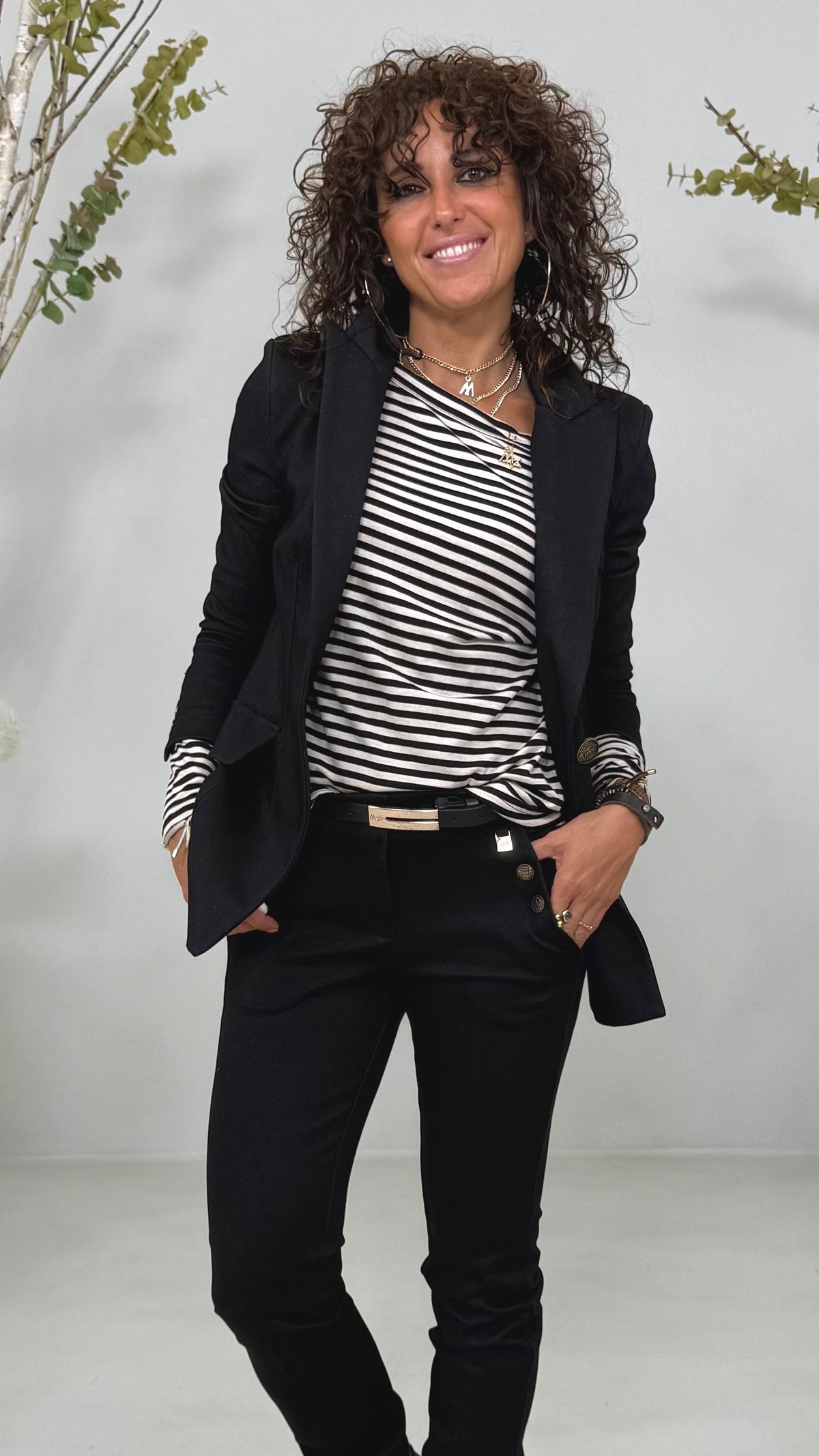 GIACCA IN TWILL PUNTO MAGLIA