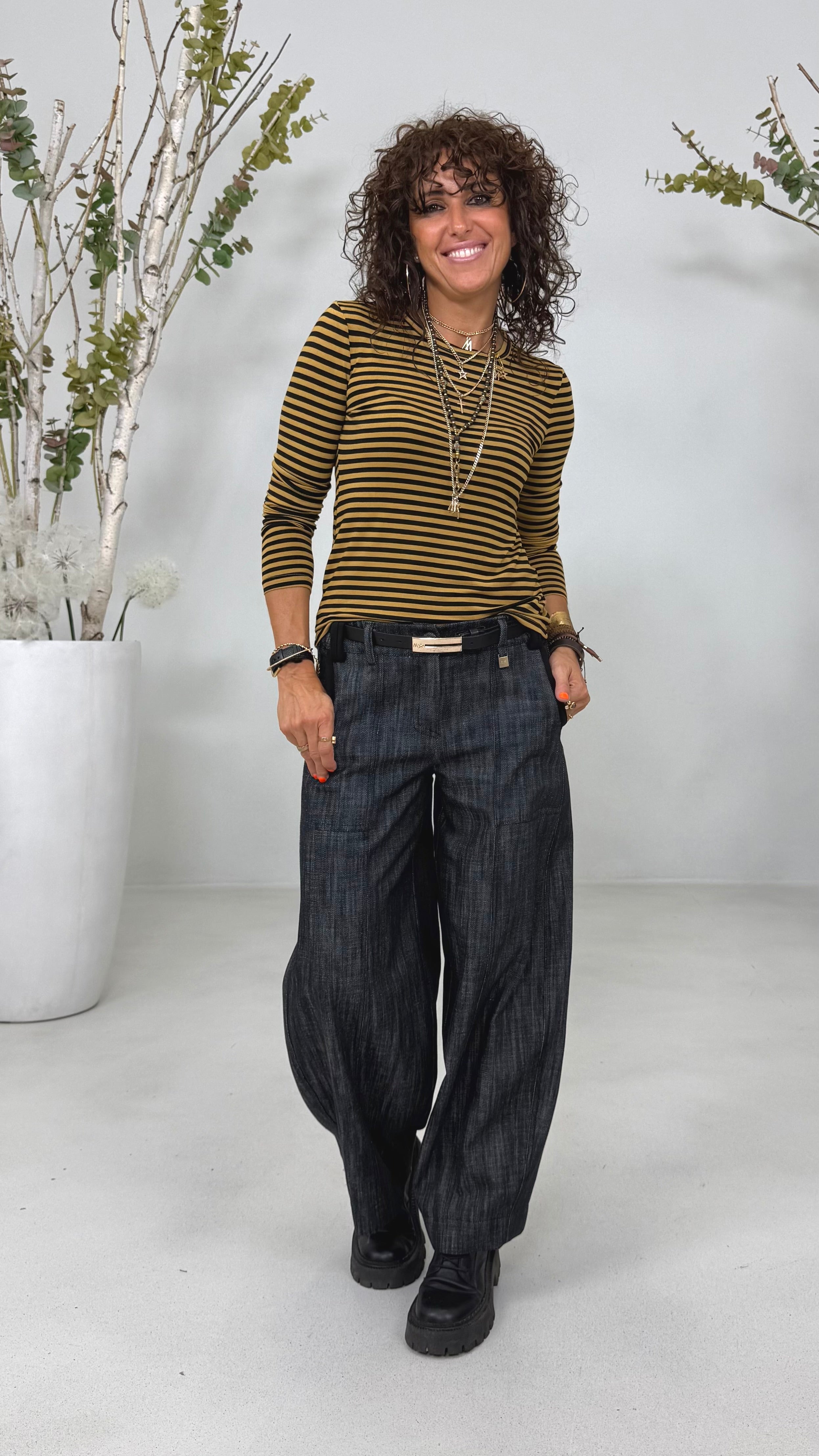NUOVO BALLOON IN DENIM 100% COTONE