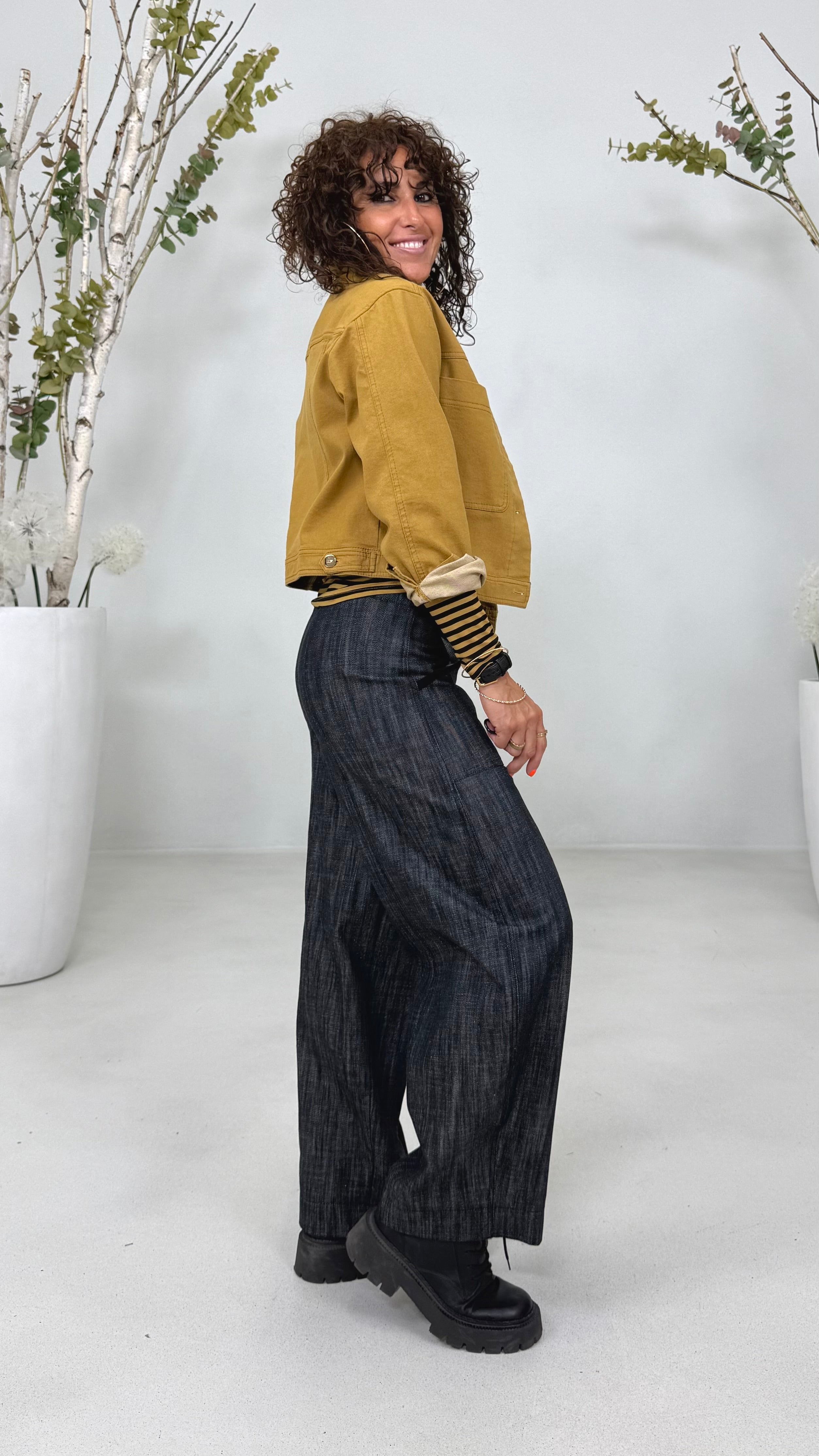 NUOVO BALLOON IN DENIM 100% COTONE