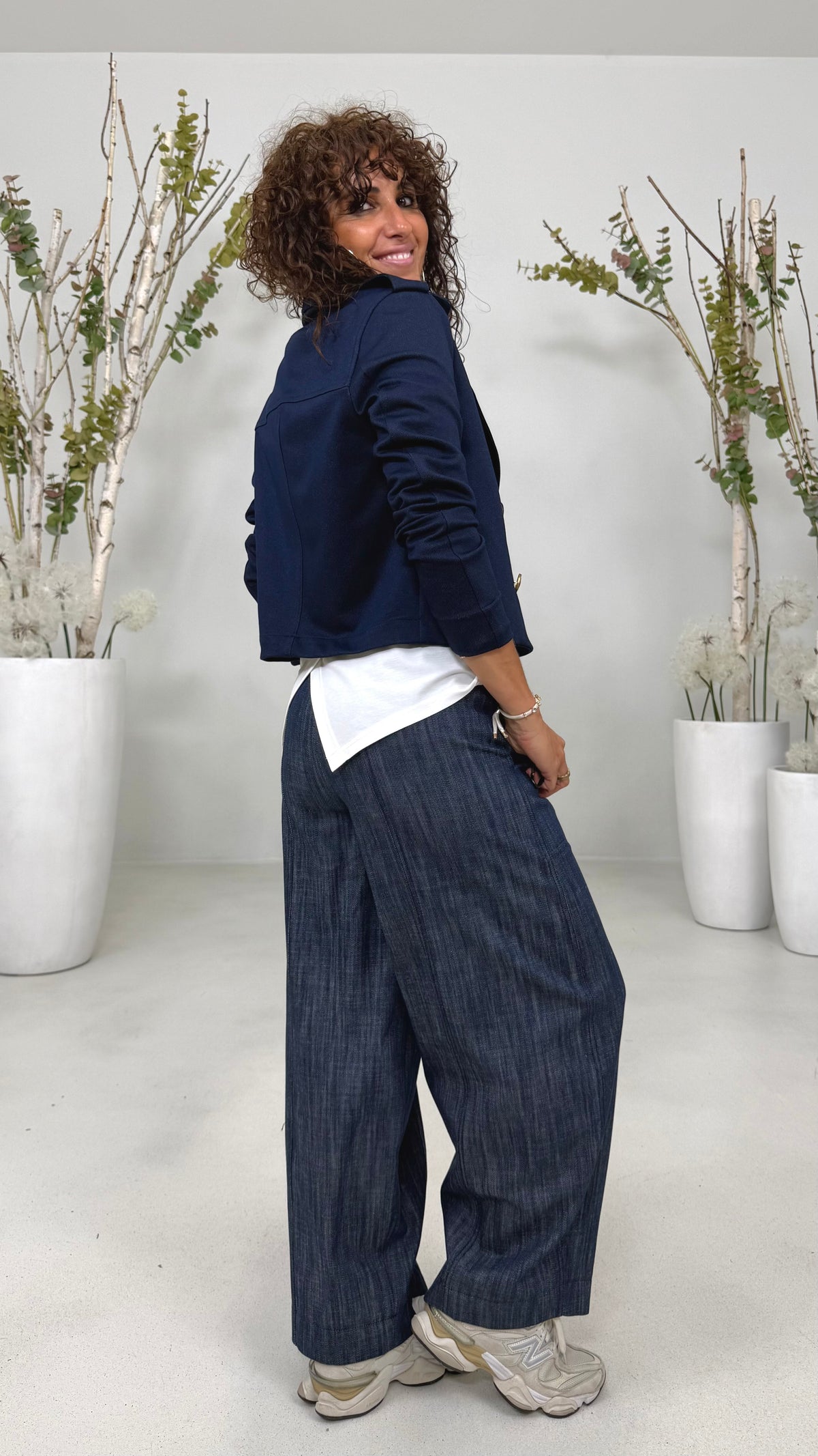 SPENCER ALAMARI IN TWILL PUNTO MAGLIA