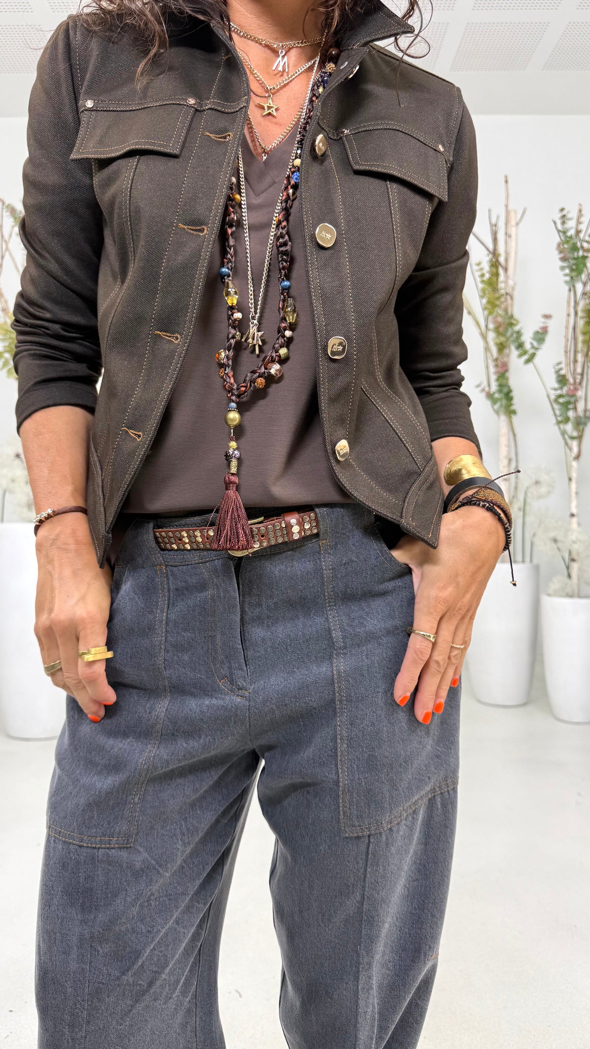 GIUBBINO JEANS PUNTO MILANO