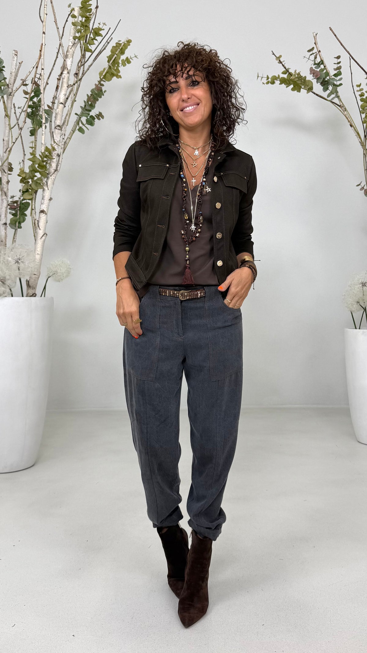 GIUBBINO JEANS PUNTO MILANO