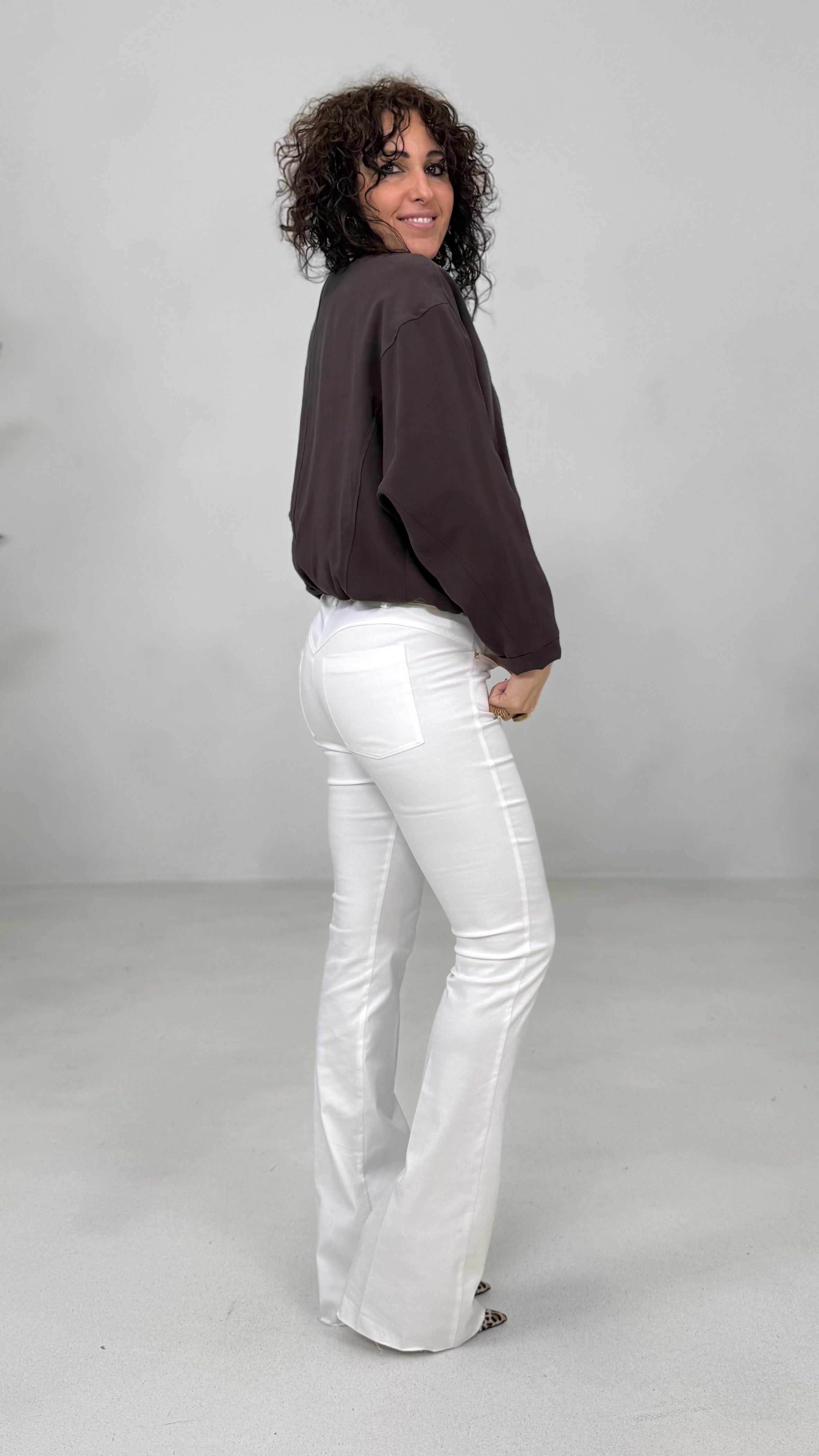 BOMBER LEGGERO ARRICCIO FONDO EFFETTO CUPRO