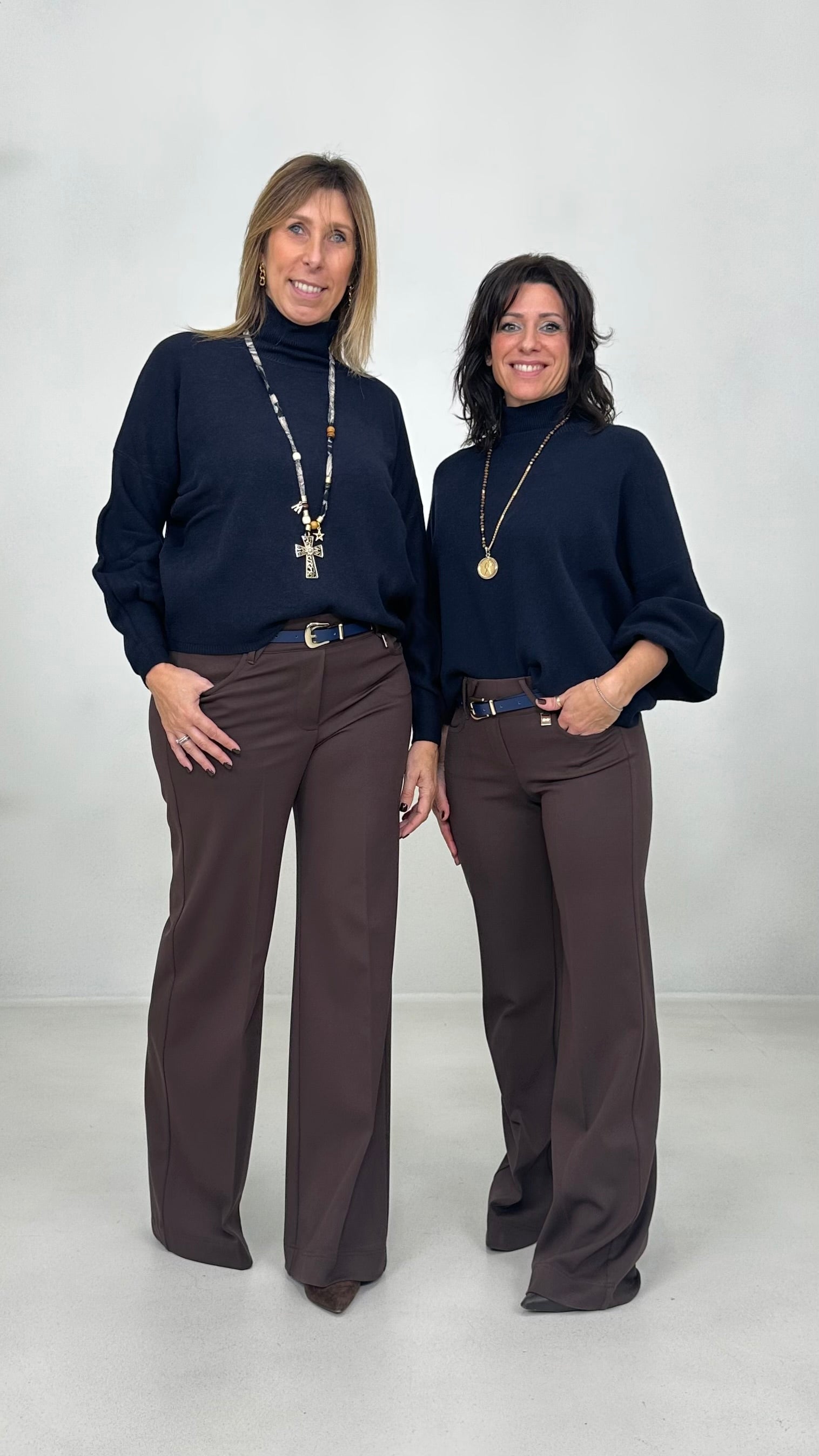 MAGLIA QUADRATA CON MANICHE PALLONCINO IN CALDA VISCOSA