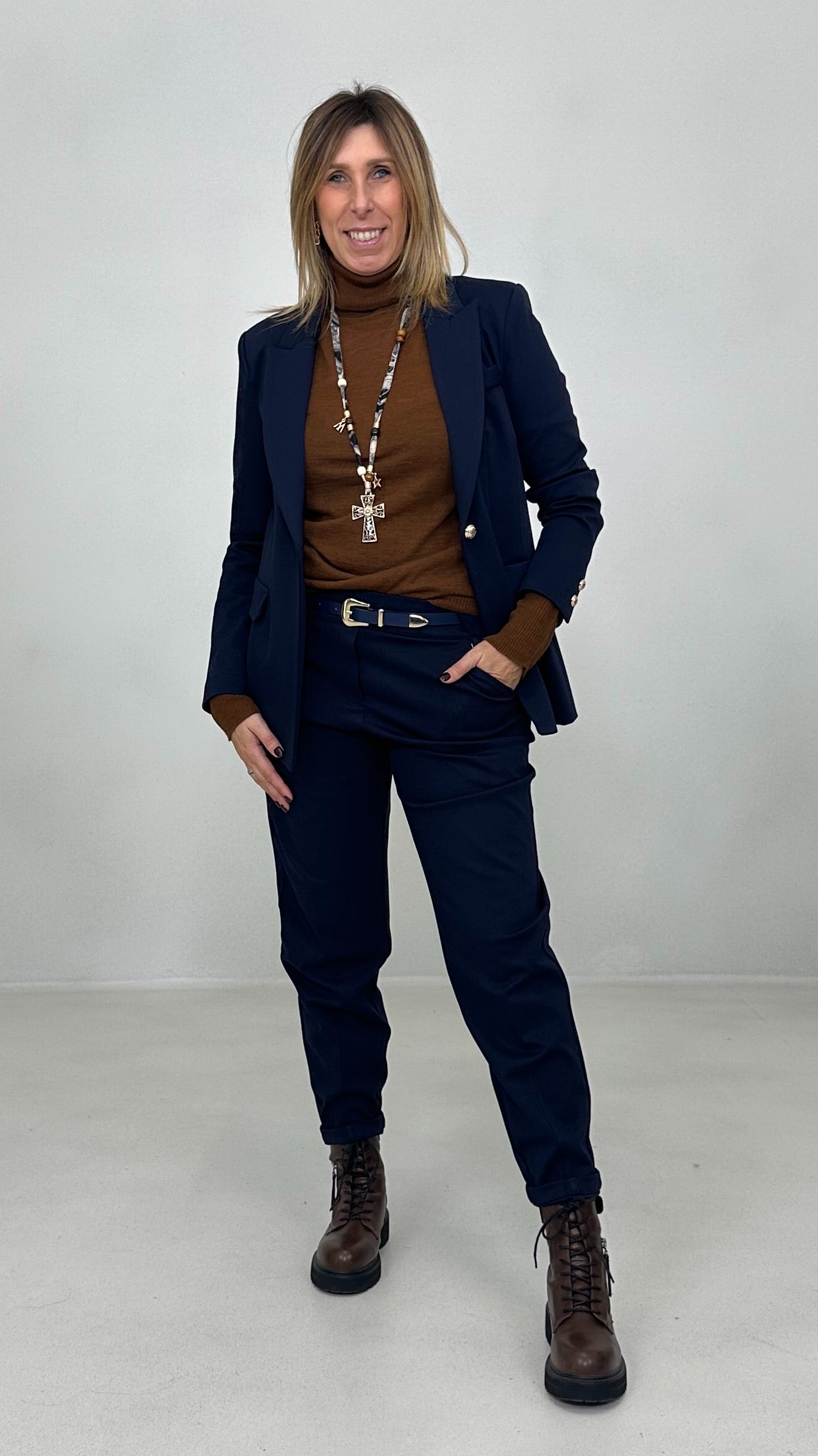 GIACCA SFODERATA IN PUNTO ROMA TWILL