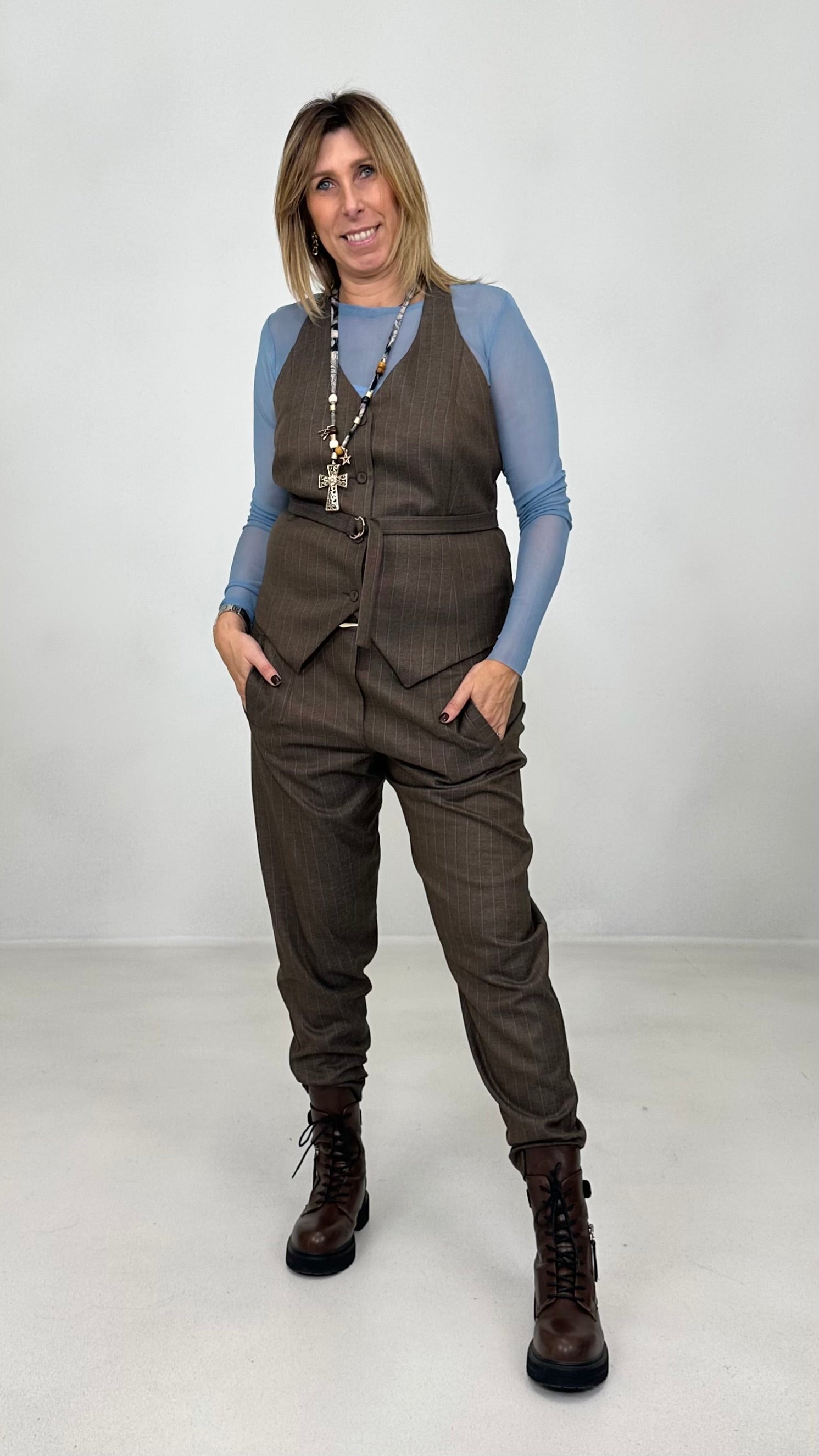 TWIN SET RETINA E TOP