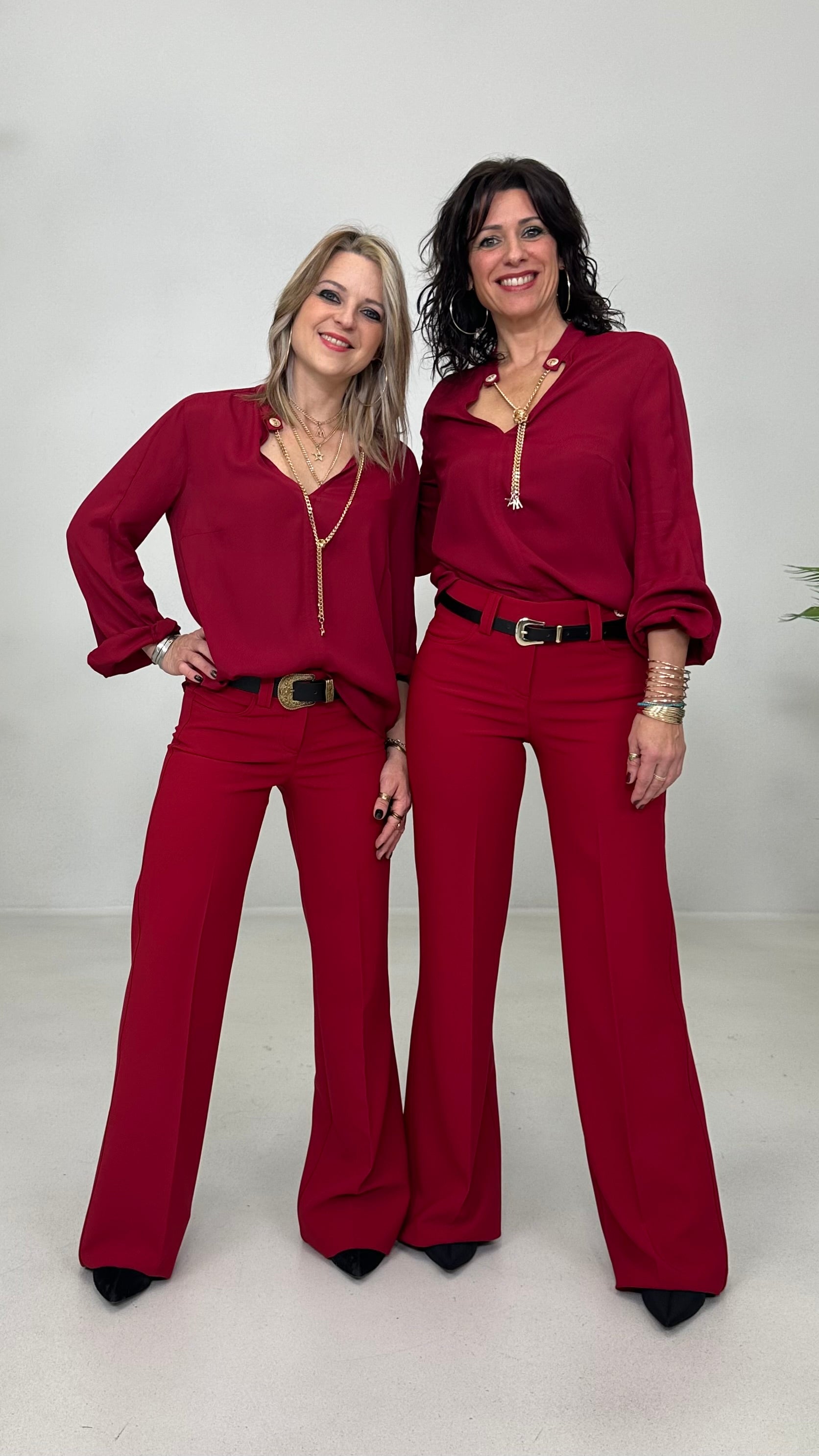 CAMICIA IN GEORGETTE CON CATENELLA