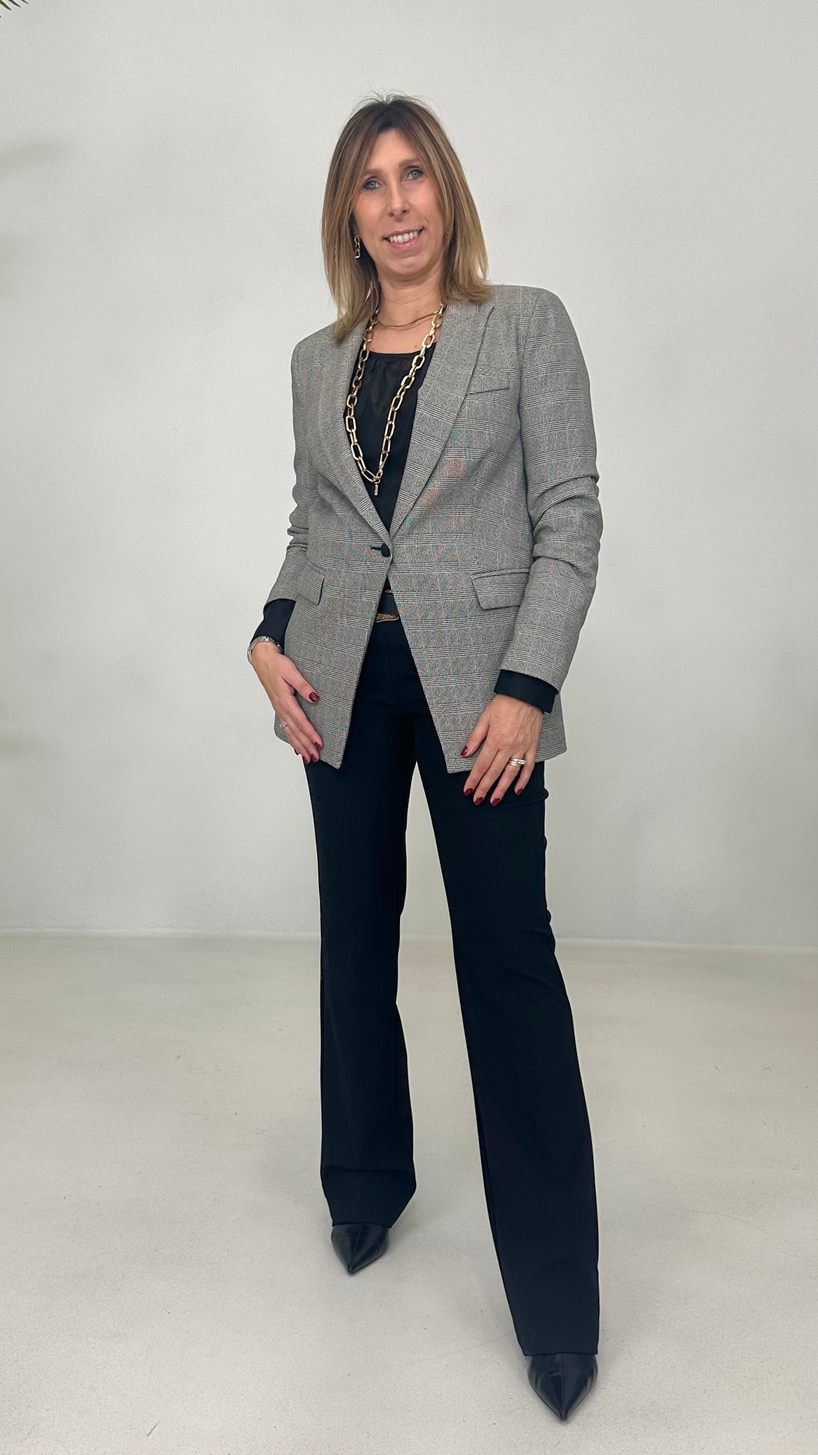 GIACCA IN FLANELLA PRINCIPE DI GALLES