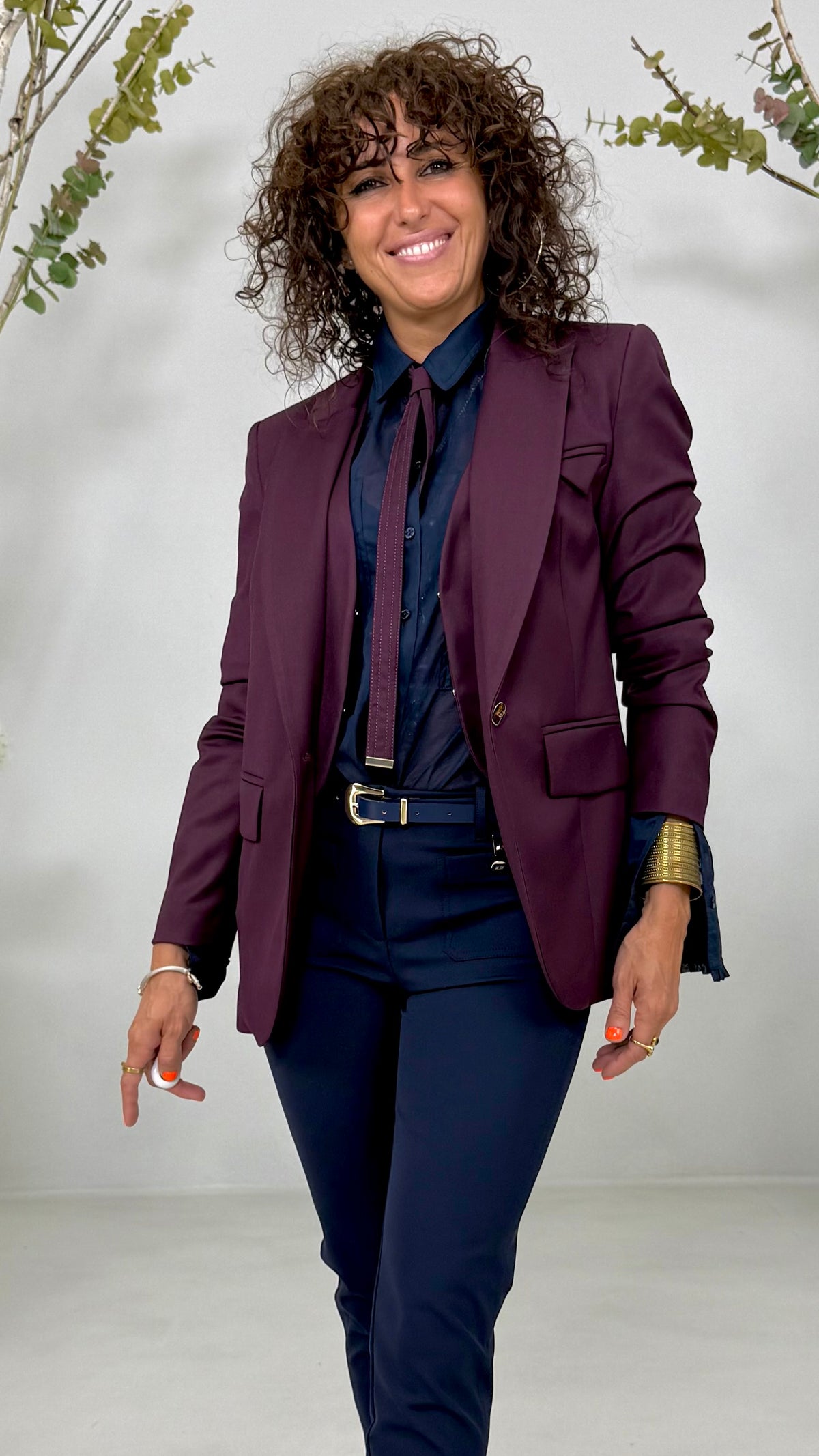 GIACCA BLAZER IN TECNICO FLUIDO