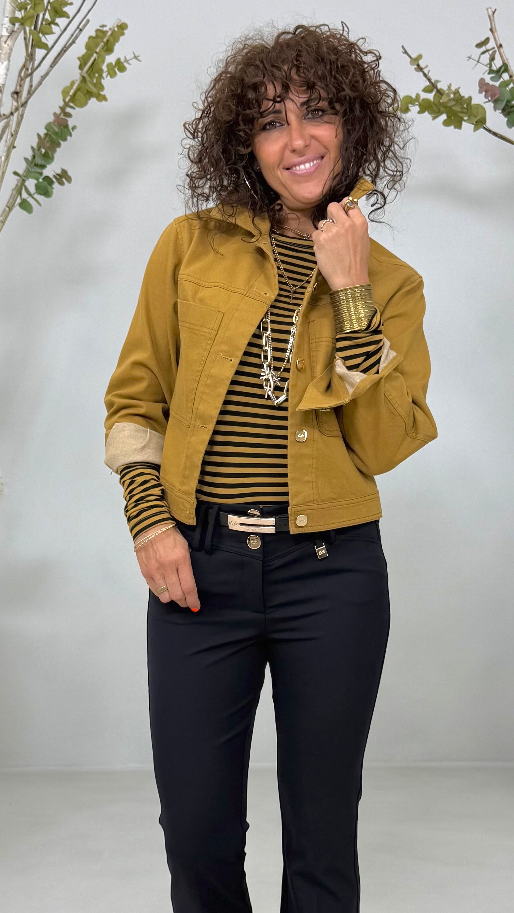 T-SHIRT SLIM GIROCOLLO RIGA VISCOSA