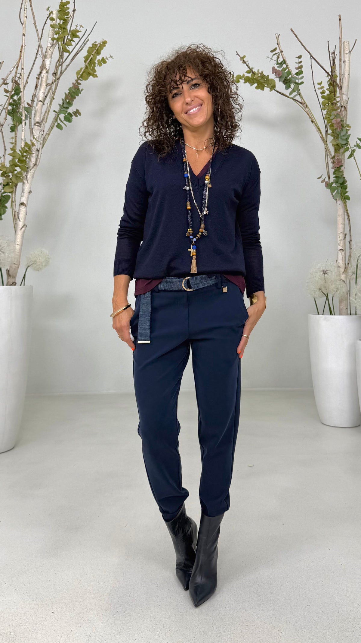 BAGGY SLIM MANO PESCA MAGLIA COMPATTA