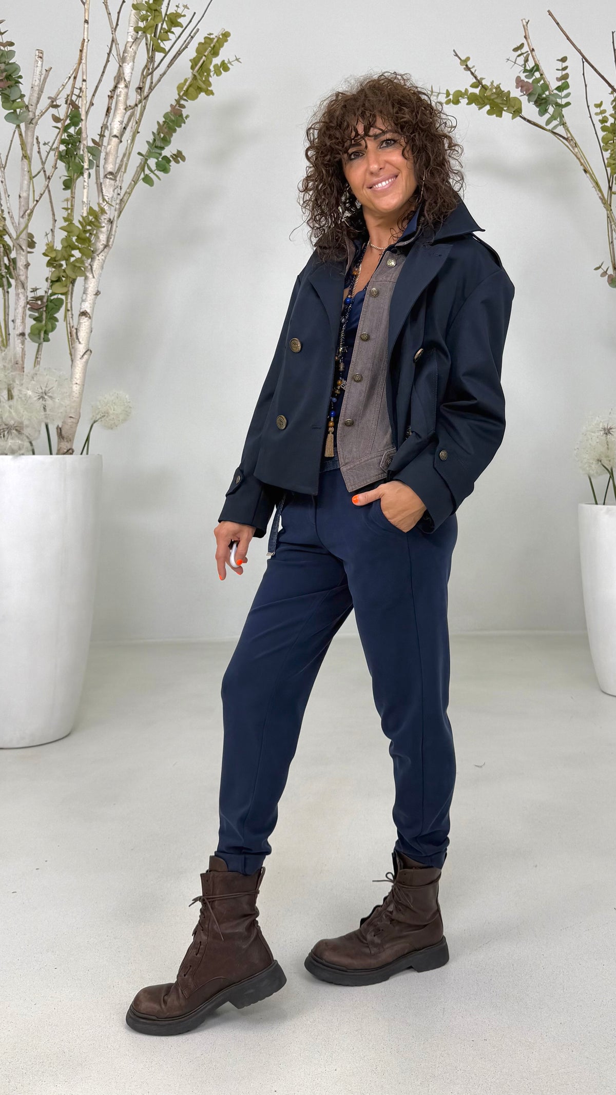 BAGGY SLIM MANO PESCA MAGLIA COMPATTA
