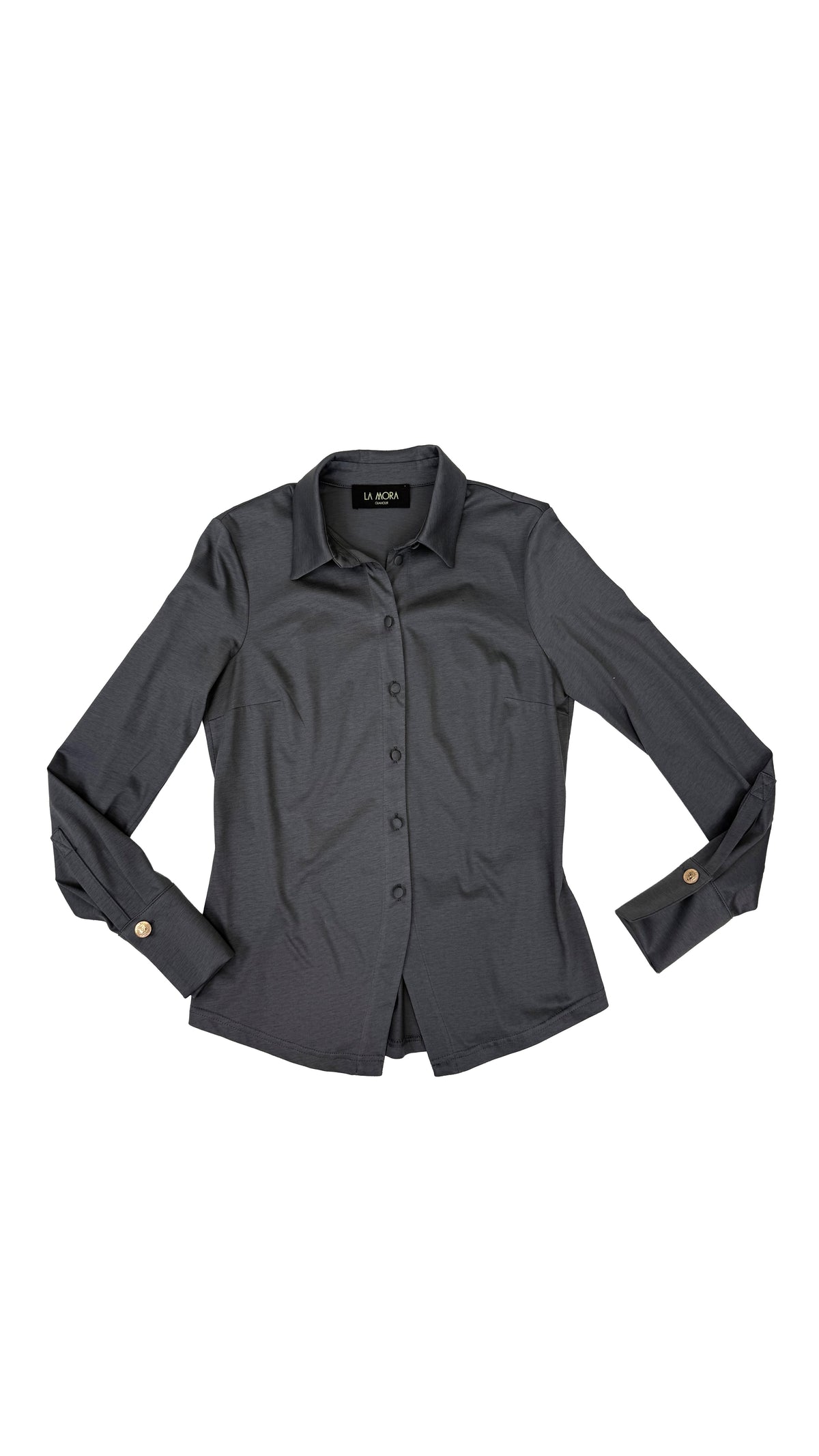 CAMICIA IN JERSEY DI COTONE MODAL