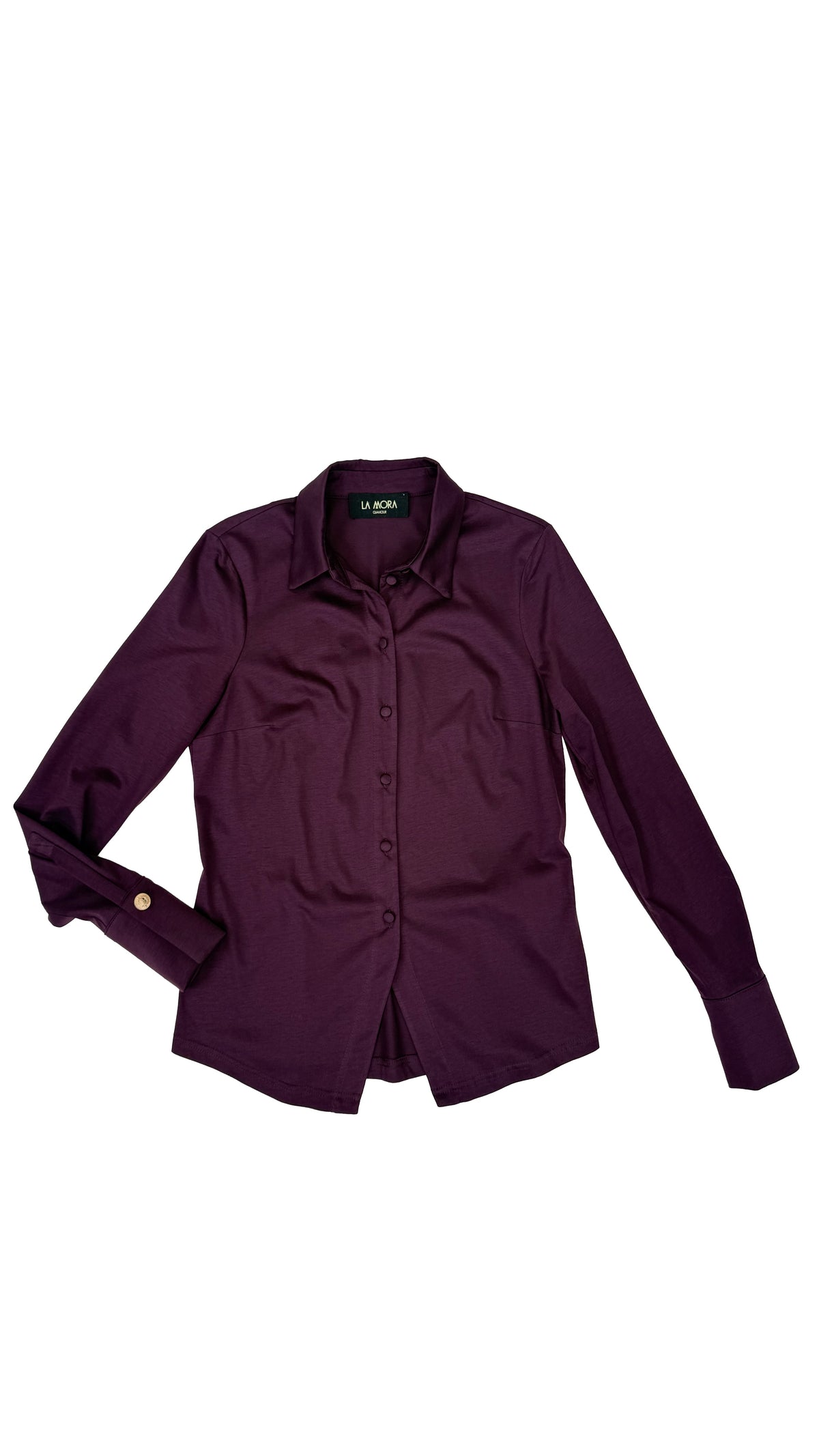 CAMICIA IN JERSEY DI COTONE MODAL