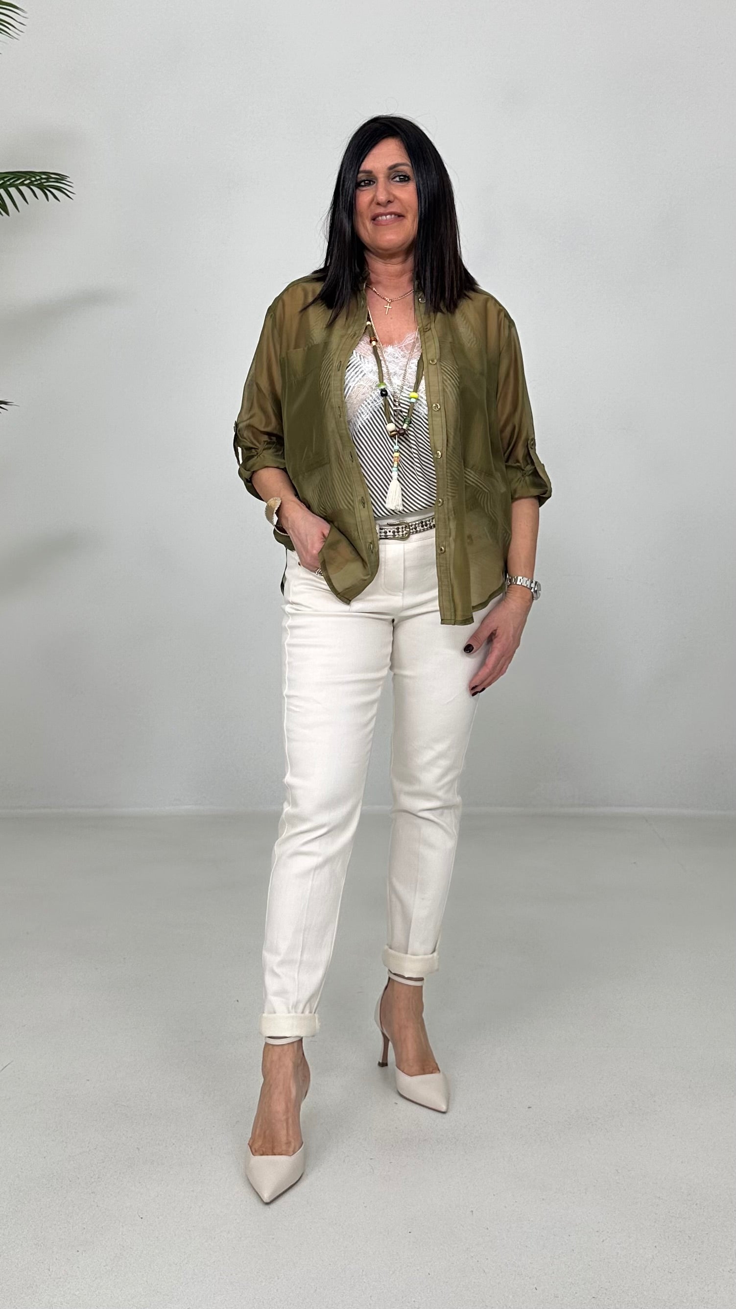 CAMICIA LINEA A UOMO IN VOILE