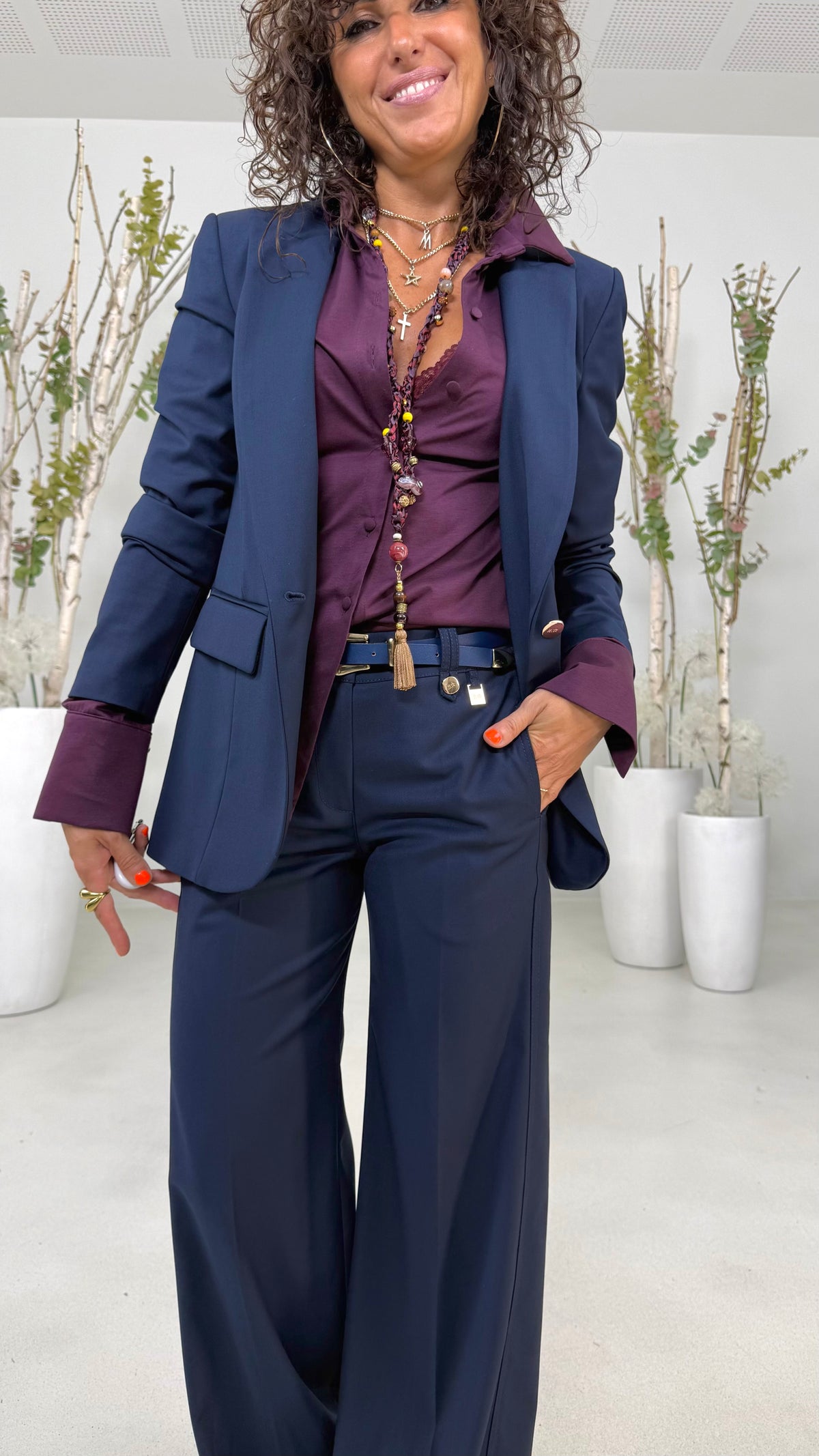 CAMICIA IN JERSEY DI COTONE MODAL