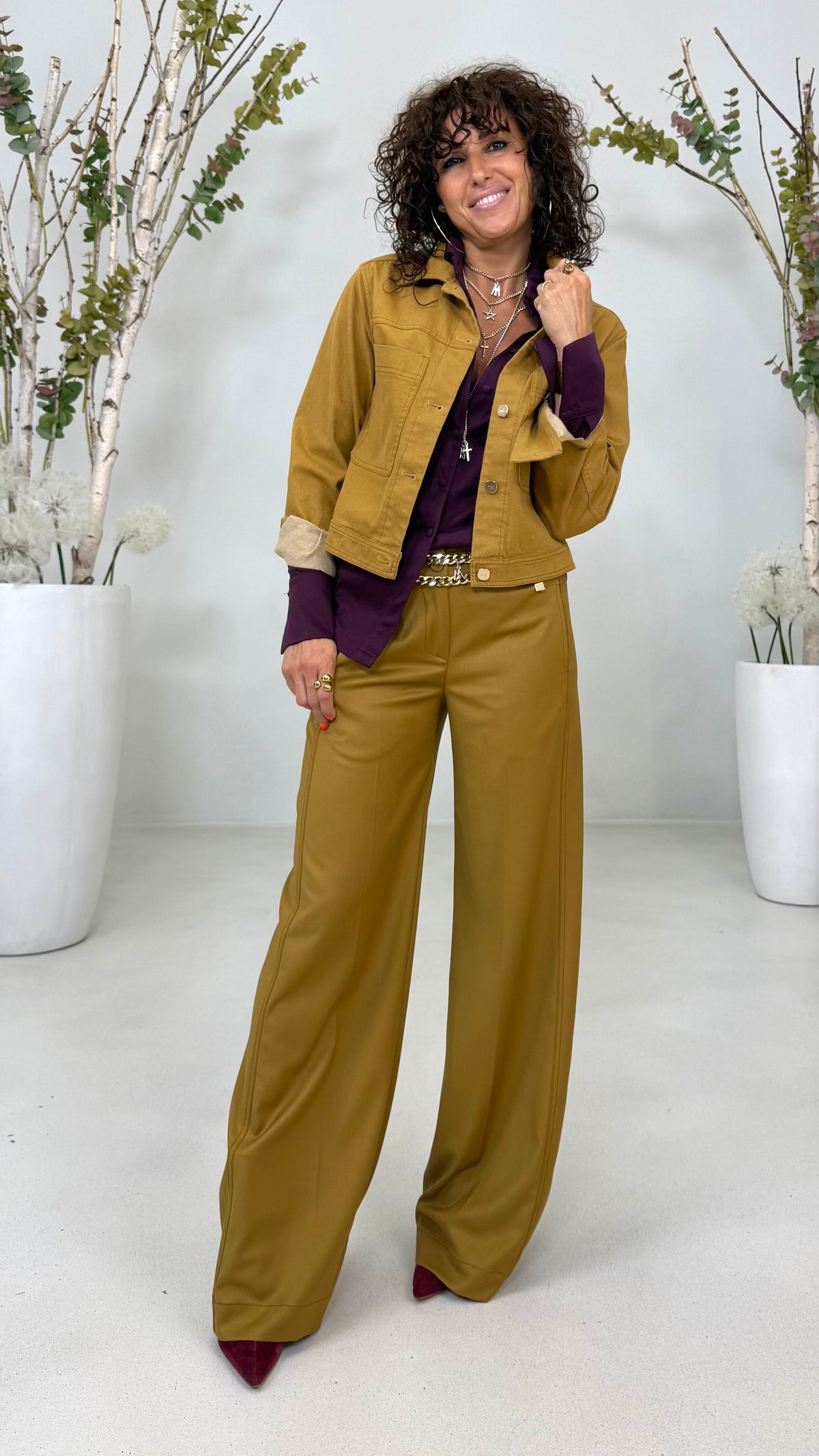 CAMICIA IN JERSEY DI COTONE MODAL