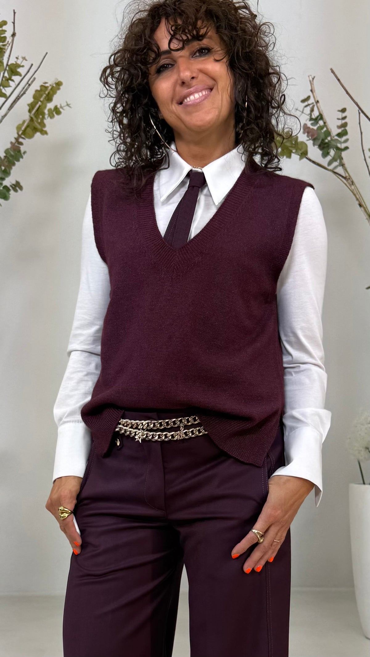 CAMICIA IN JERSEY DI COTONE MODAL