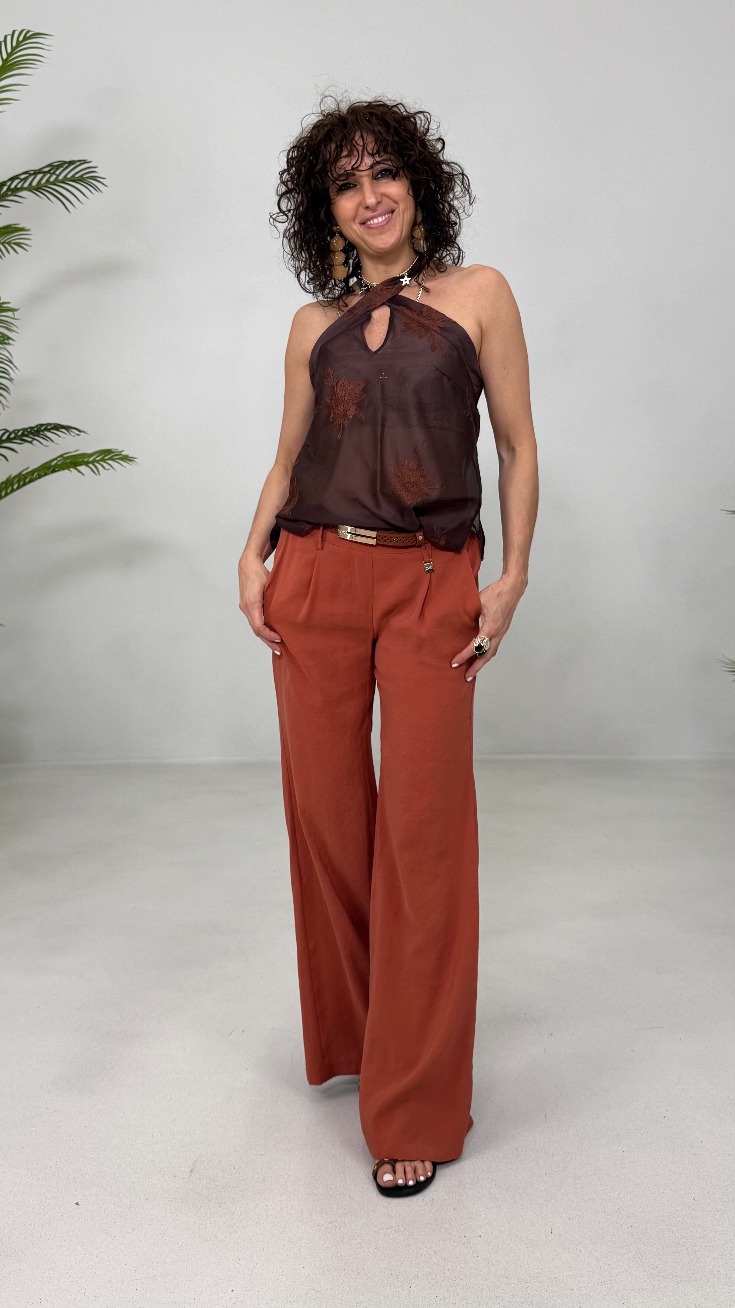 KIMONO TWINSET IN VOILE RICAMATO