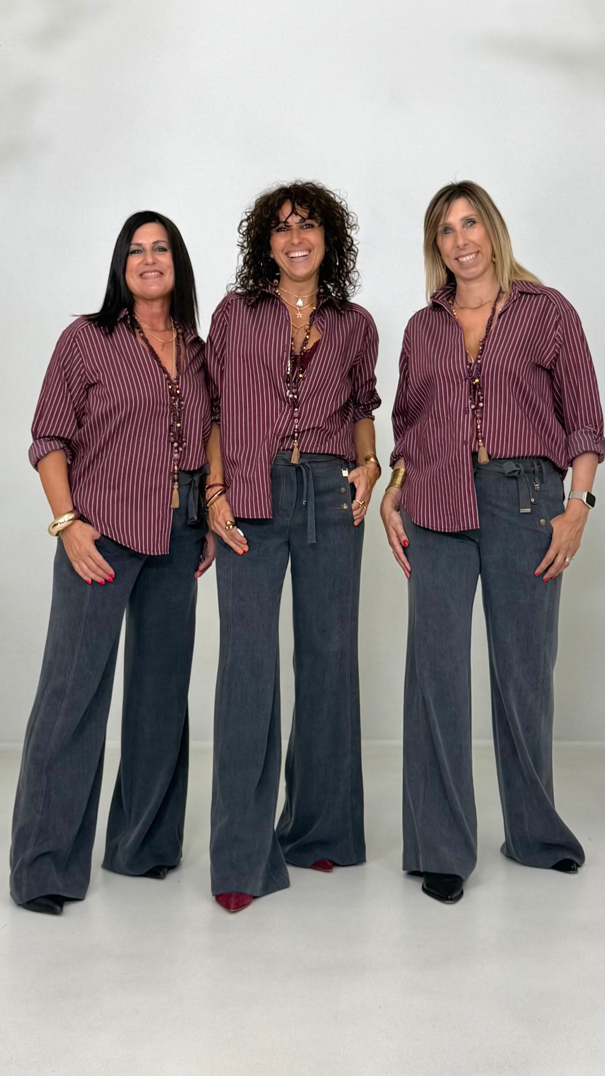 CAMICIA RIGA IN VISCOSA NYLON