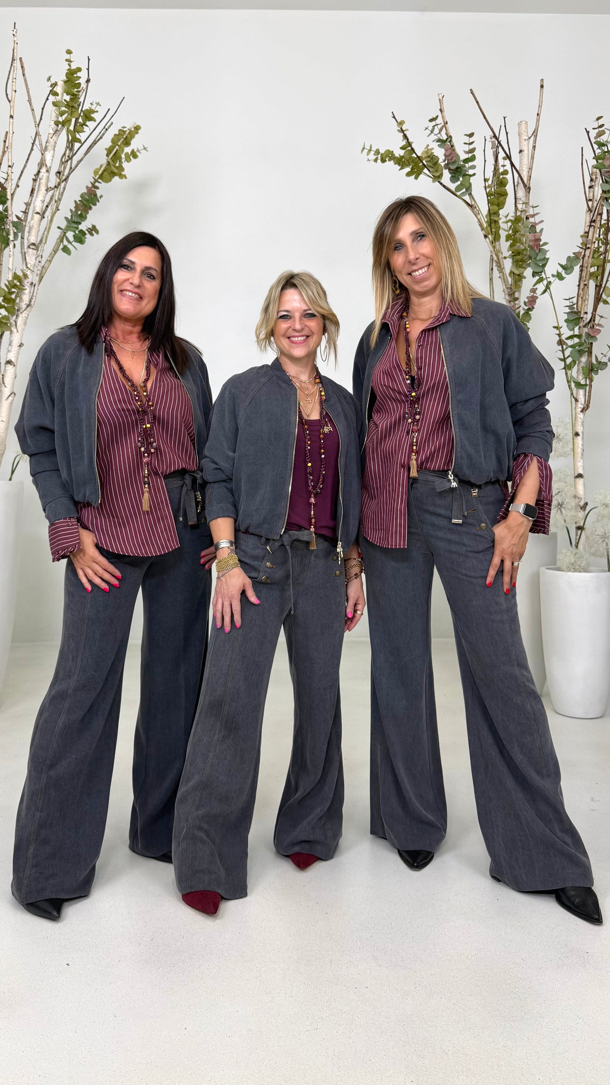 CAMICIA RIGA IN VISCOSA NYLON