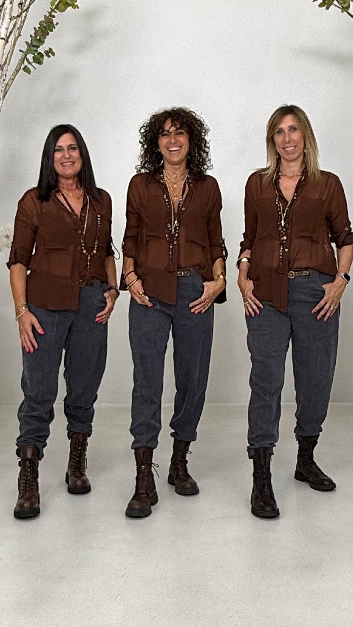 CAMICIA LINEA A UOMO IN CREPONNE VISCOSA