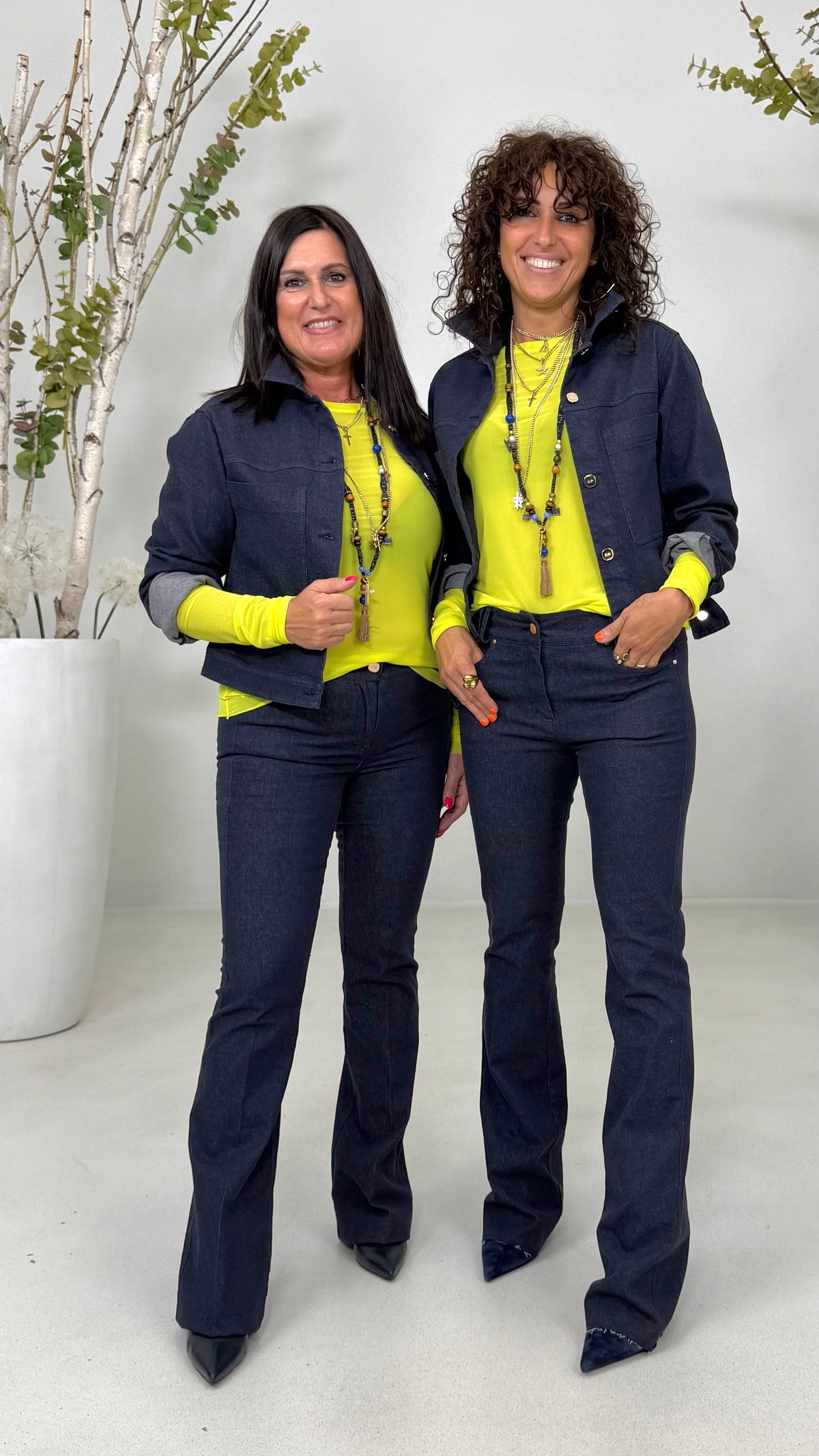 ZAMPETTA IN DENIM ELASTICIZZATO