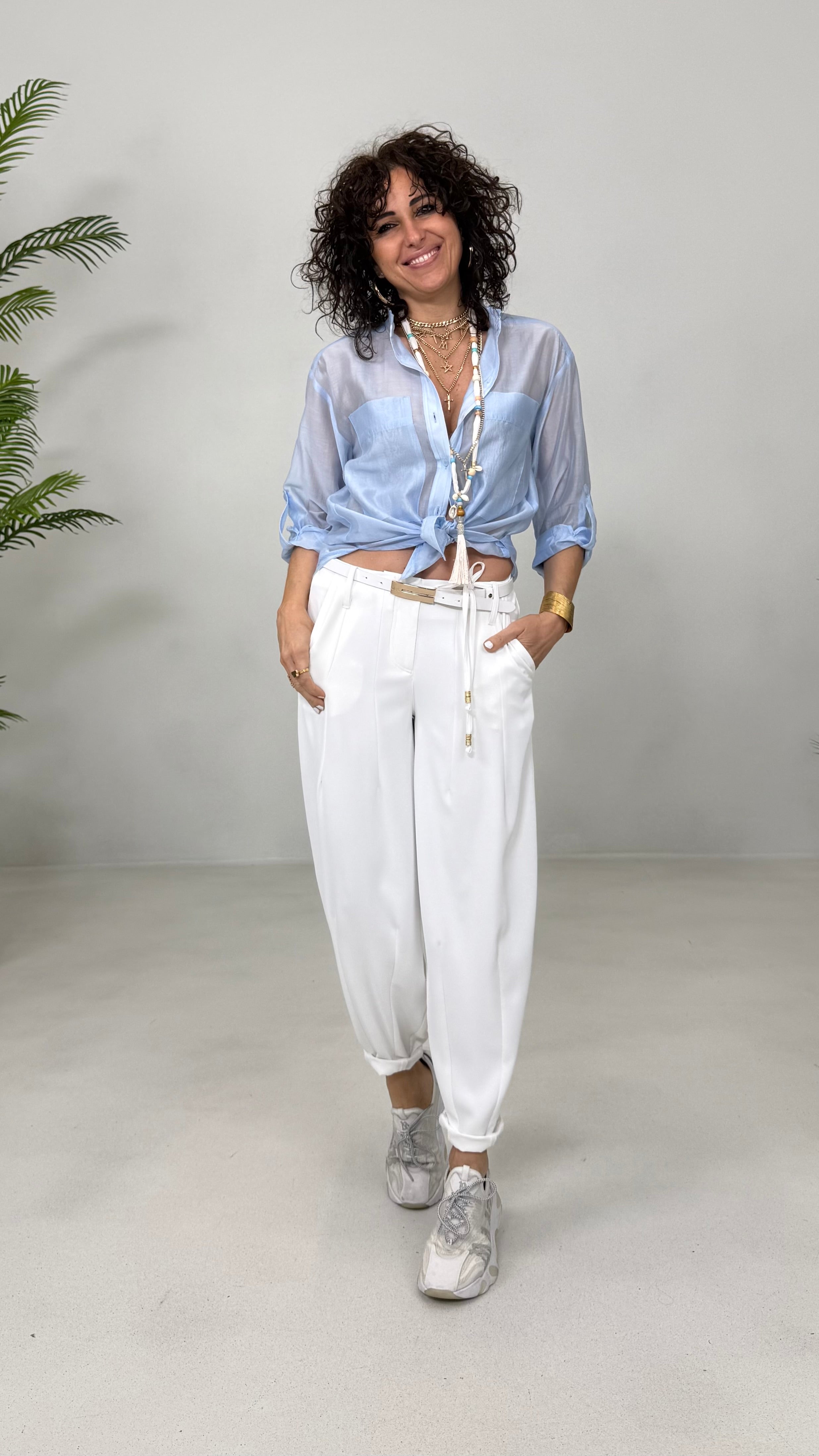 CAMICIA LINEA A UOMO IN VOILE
