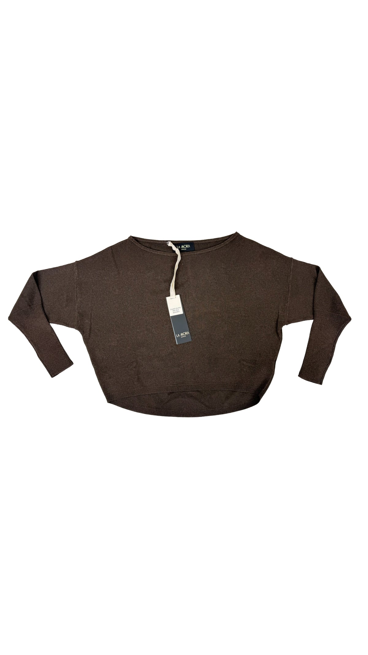 MAGLIA OVALE IN CALDA VISCOSA