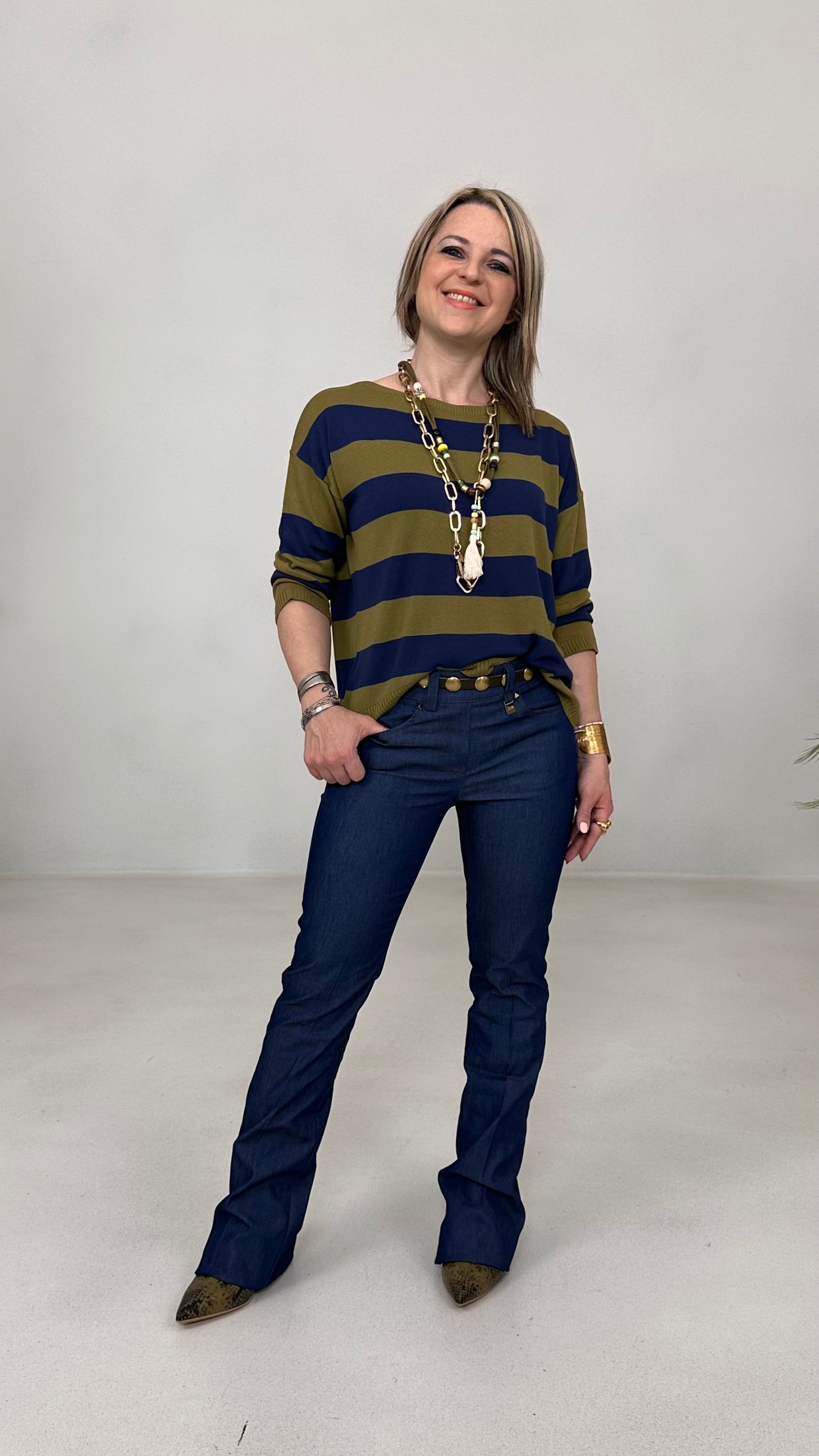 ZAMPA IN JEANS ELASTICO