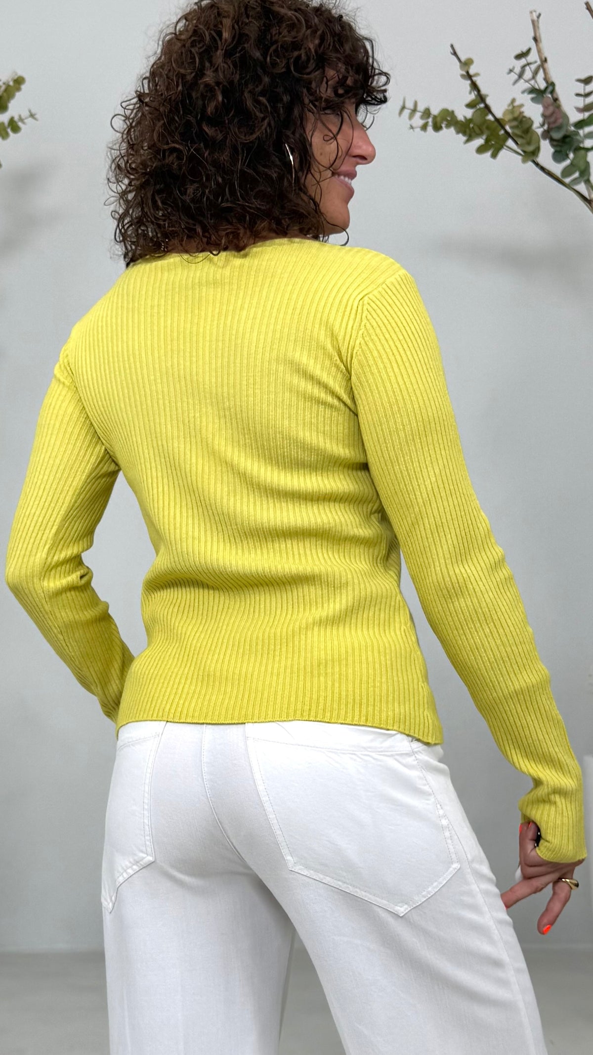 MAGLIA COSTINA SLIM SCOLLO A BARCHETTA IN CALDA VISCOSA
