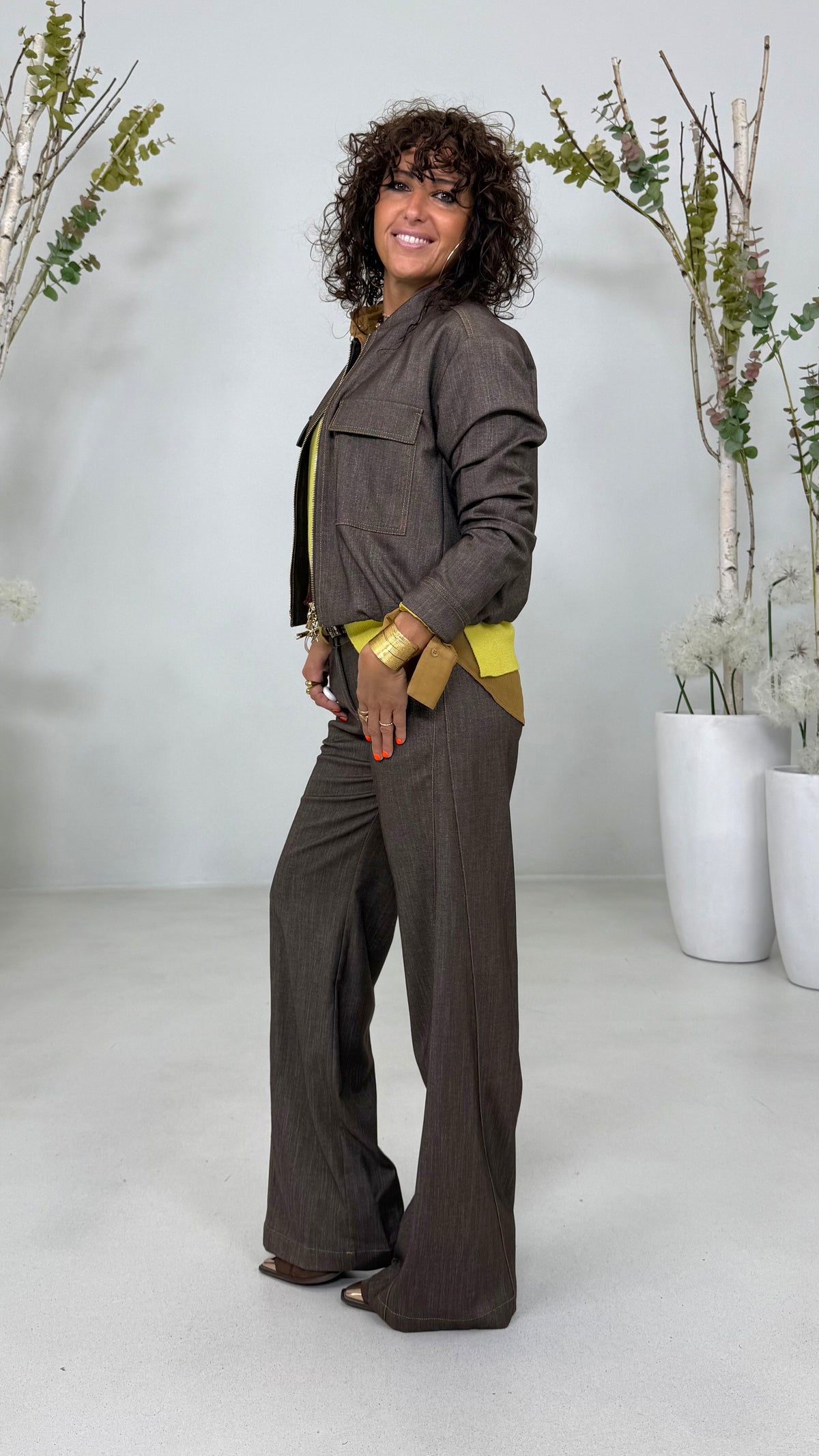 GILET MAGLIA SCOLLO A V IN CALDA VISCOSA
